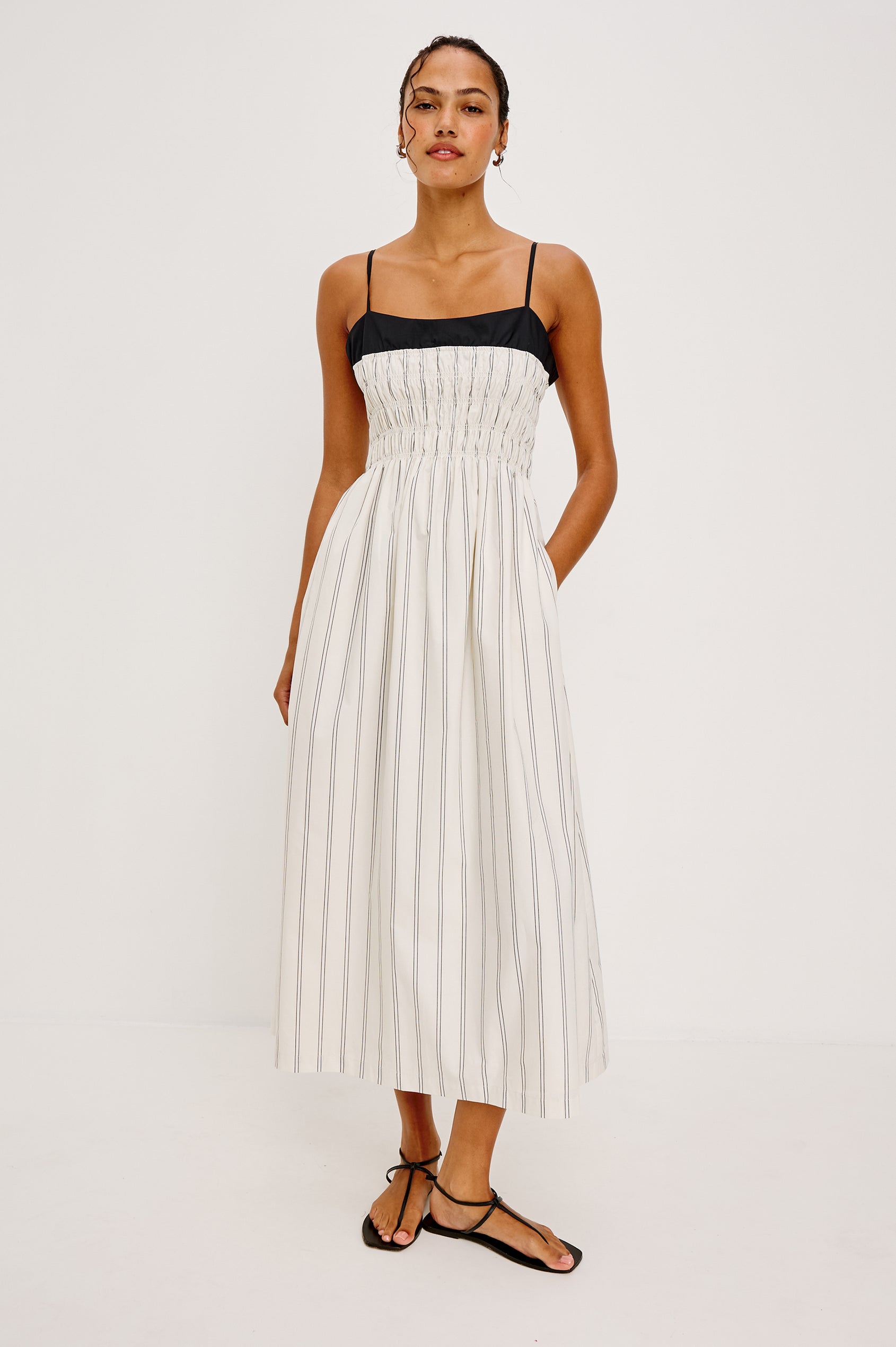 Primrose Dress Palma Stripe