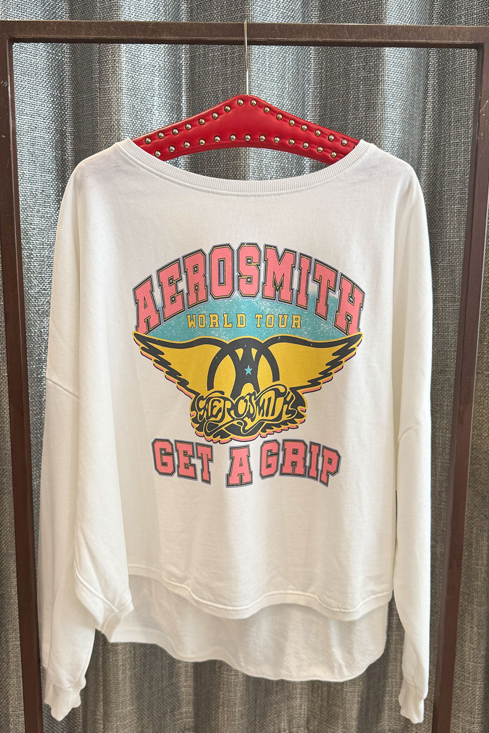 Aerosmith Sweatshirt White