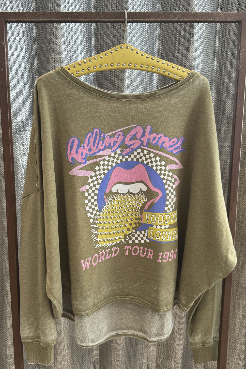 Rolling Stones Sweatshirt Olive