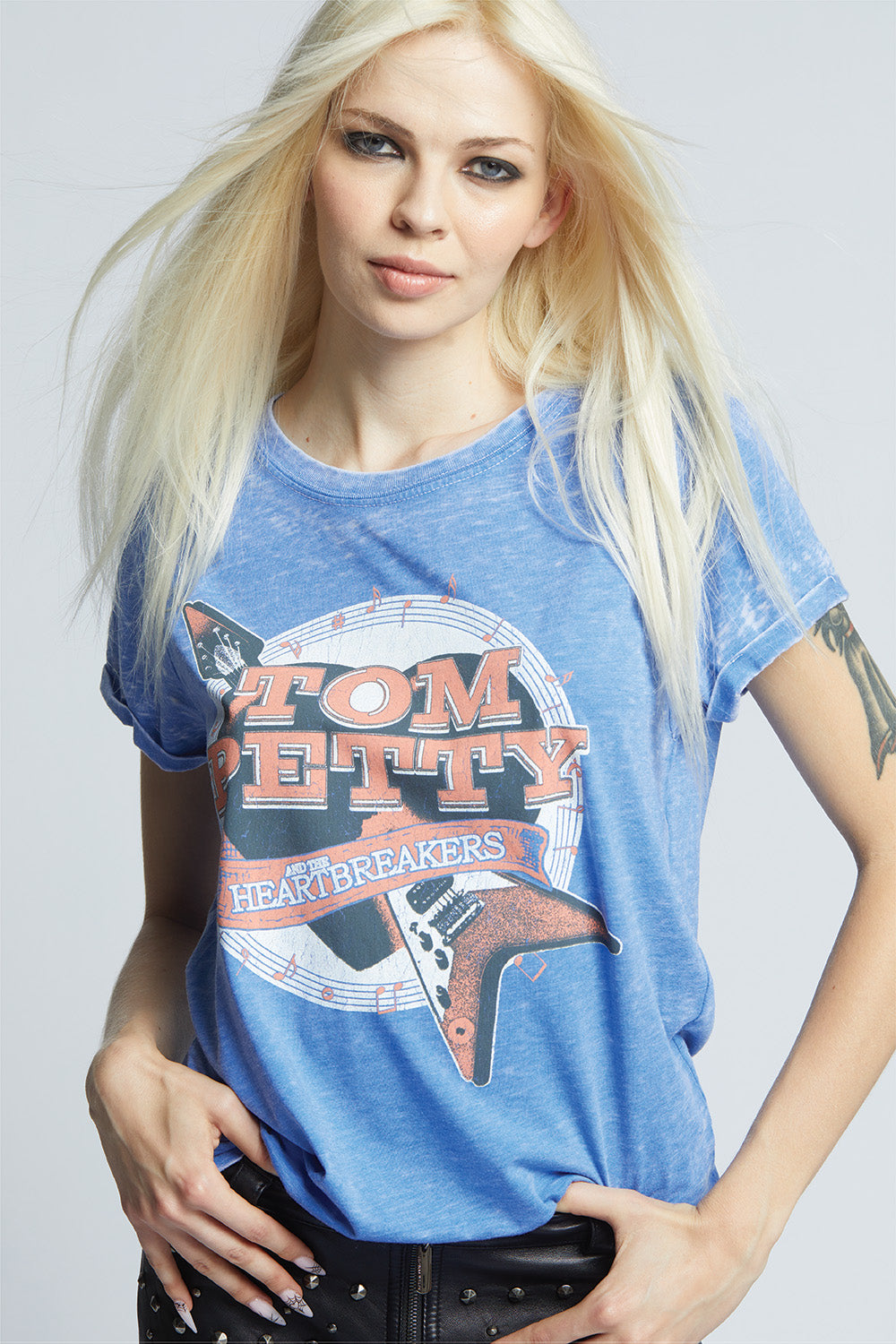 Tom Petty And The Heartbreakers Mary Jane Tee Electric Blue