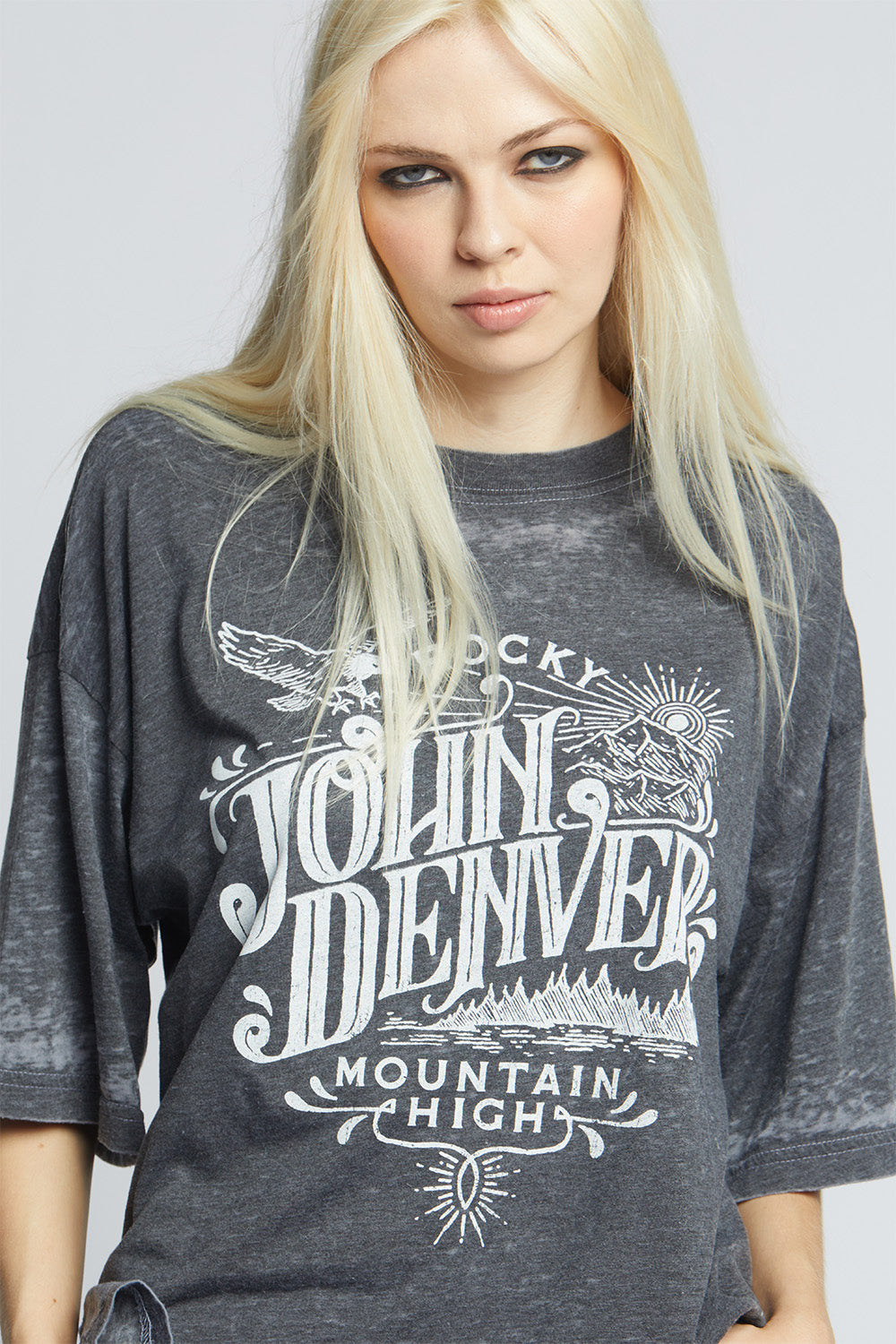 John Denver Rocky Mountain High Tee Vintage Black