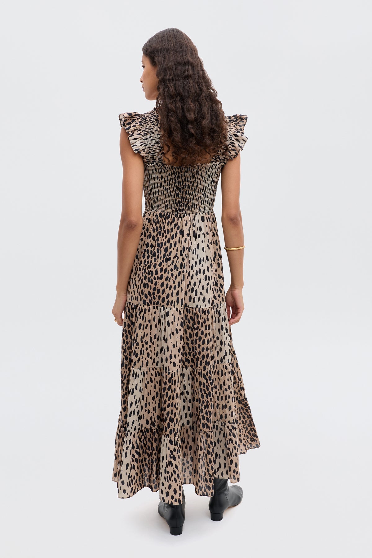 Kendall Dress Antelope Spot Black