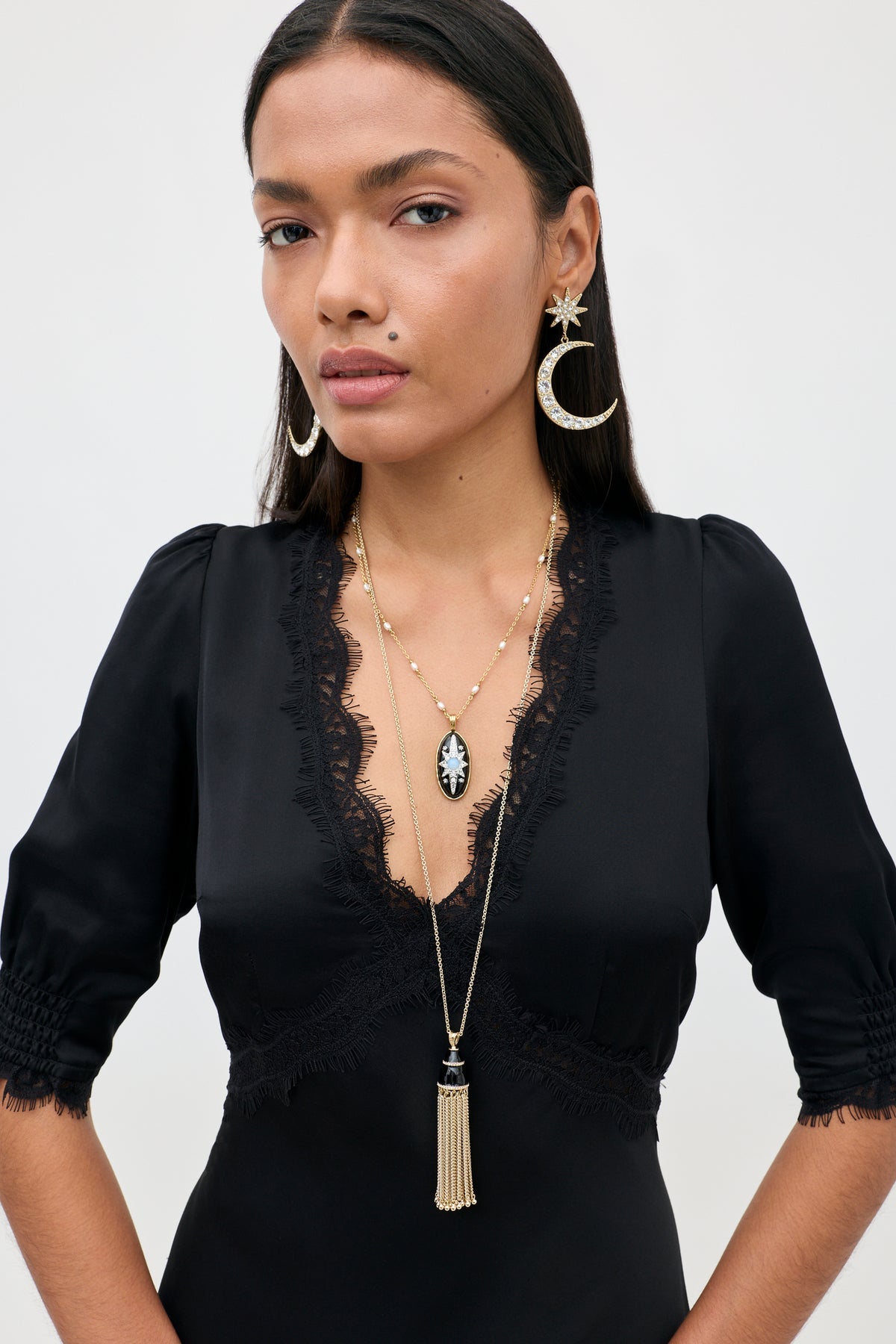 Annina Midi Dress Black