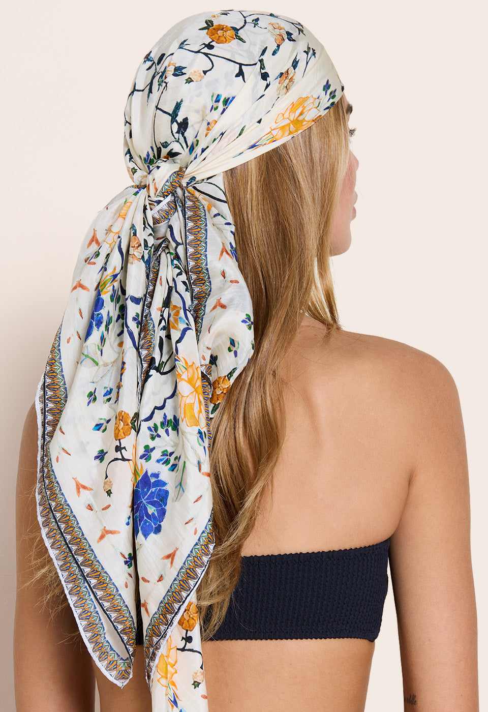 In Full Bloom Silk Scarf