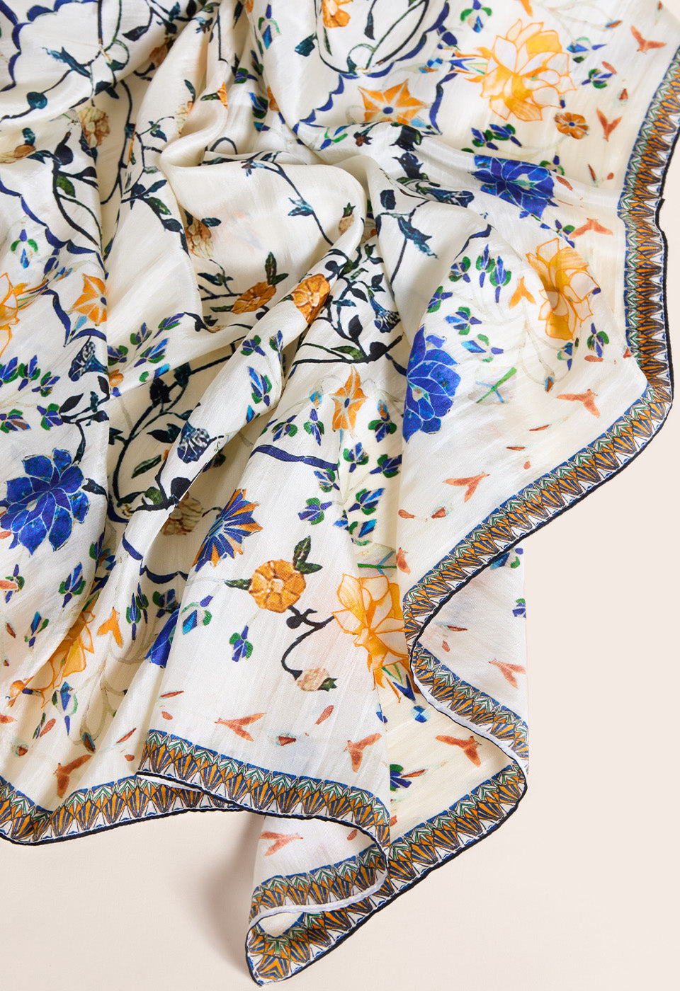 In Full Bloom Silk Scarf