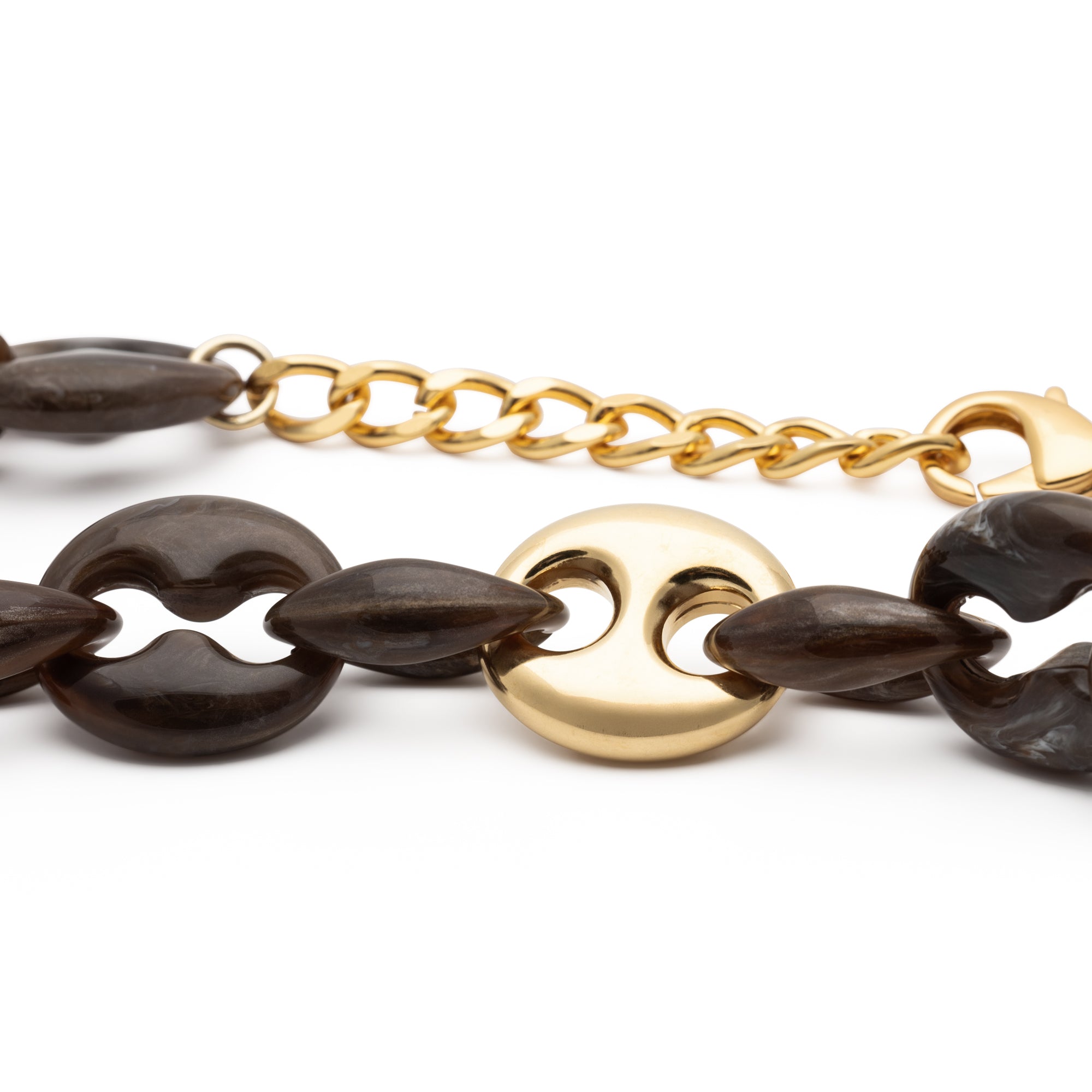 Turtle Necklace Brown