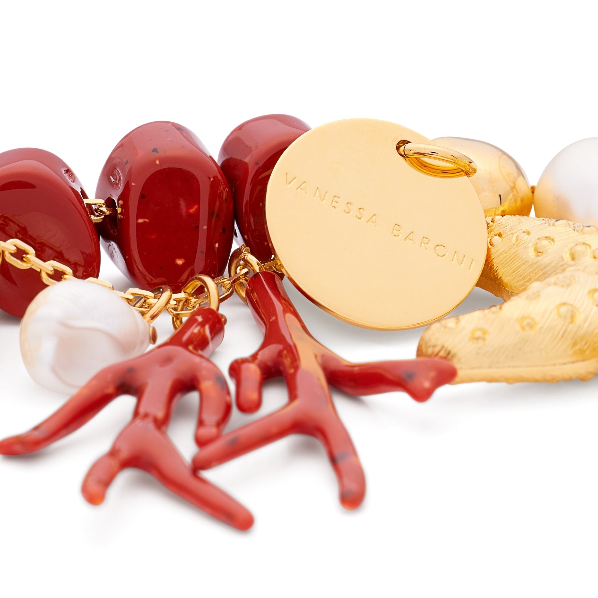Beach Coral Necklace