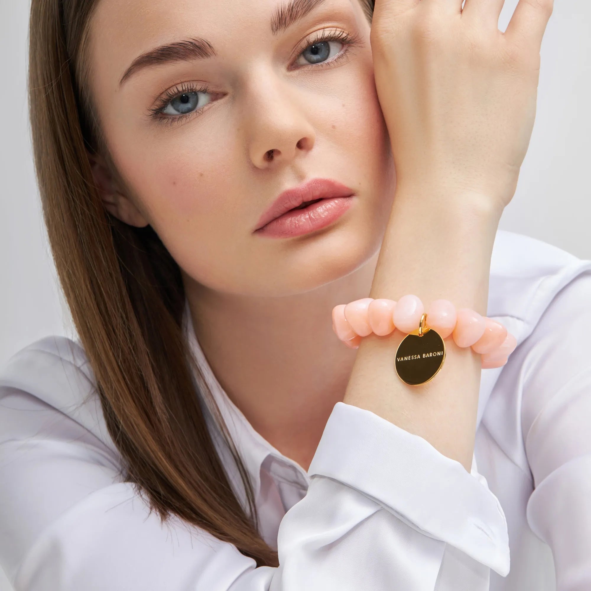 Stone Flex Bracelet Peach Sorbet
