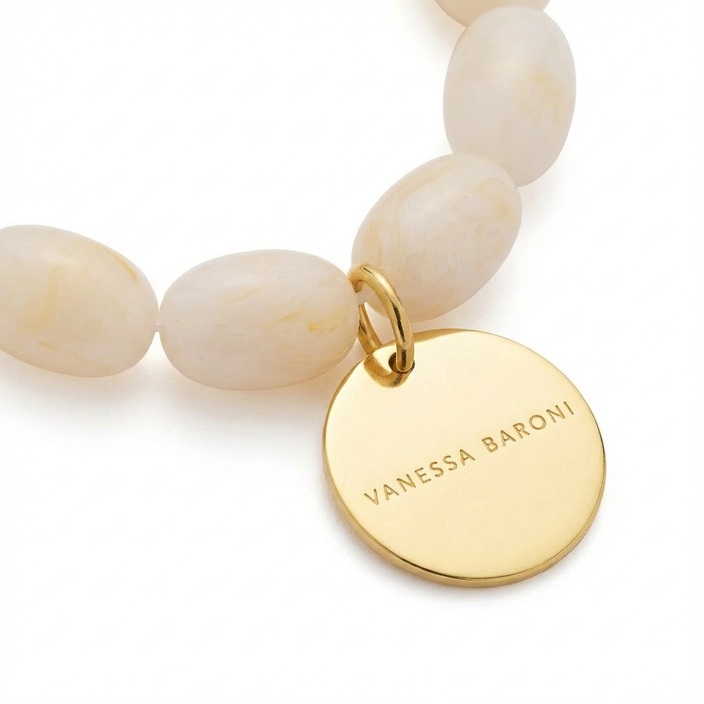Olive Flex Bracelet Pearl Marble