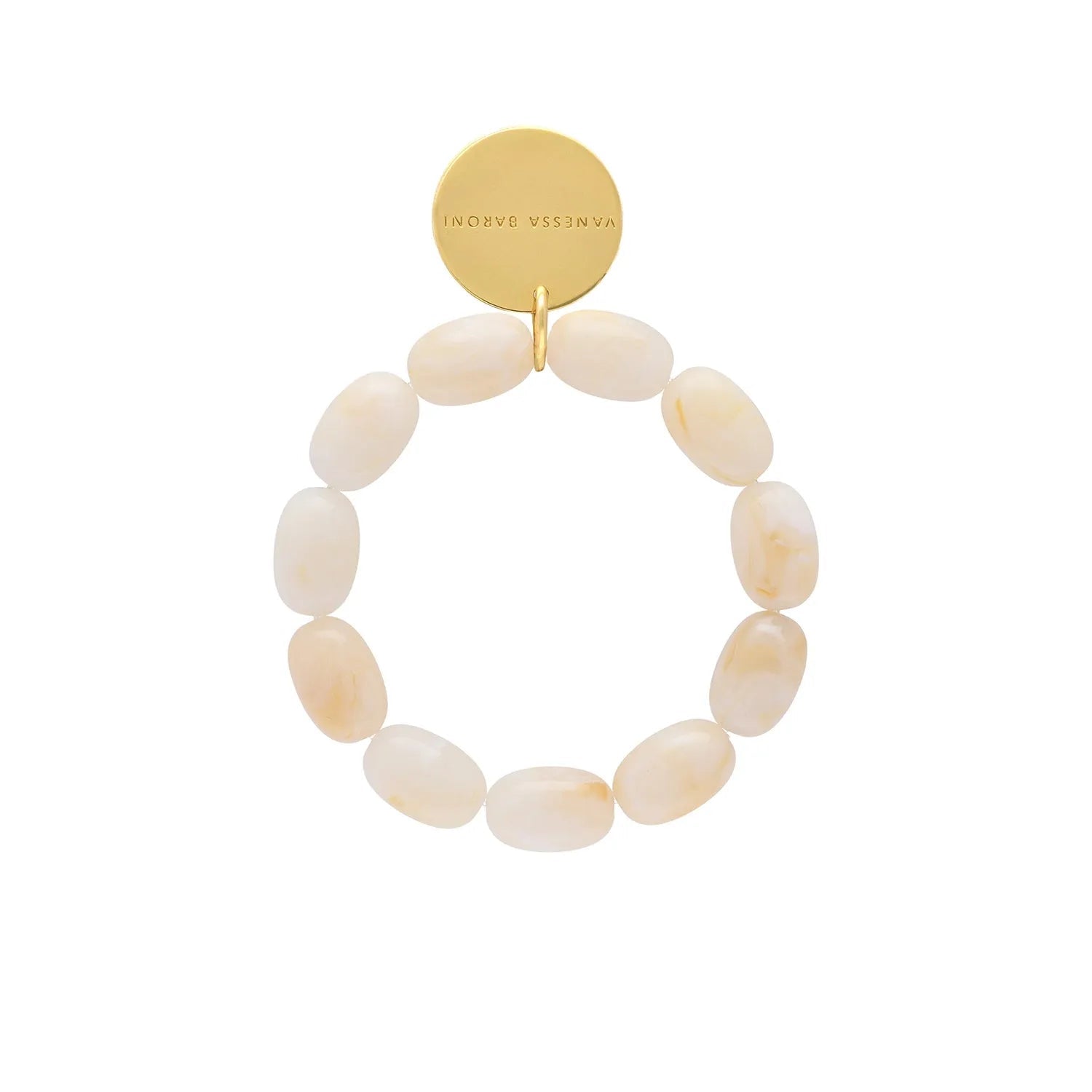 Olive Flex Bracelet Pearl Marble