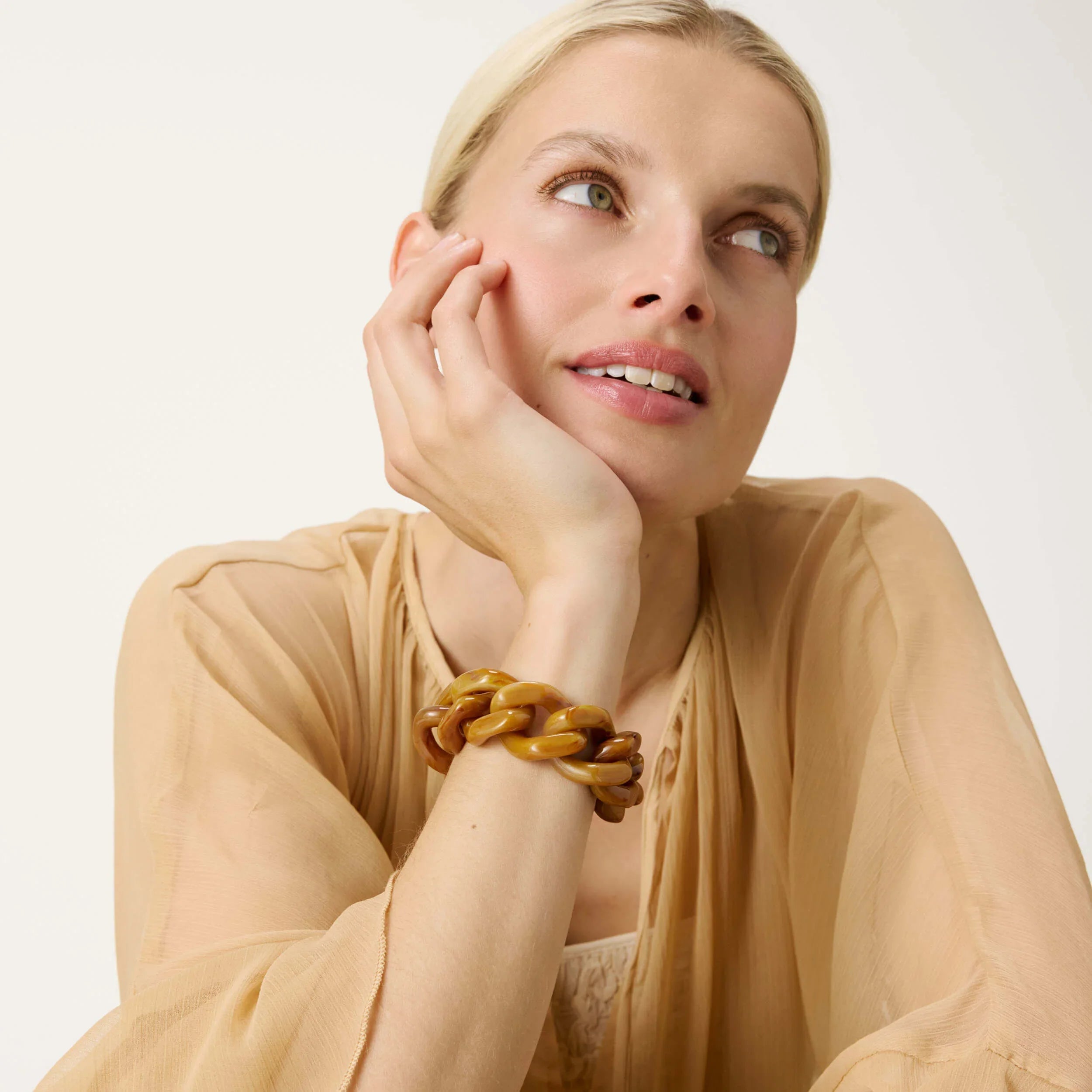 Great Bracelet Mustard Marble