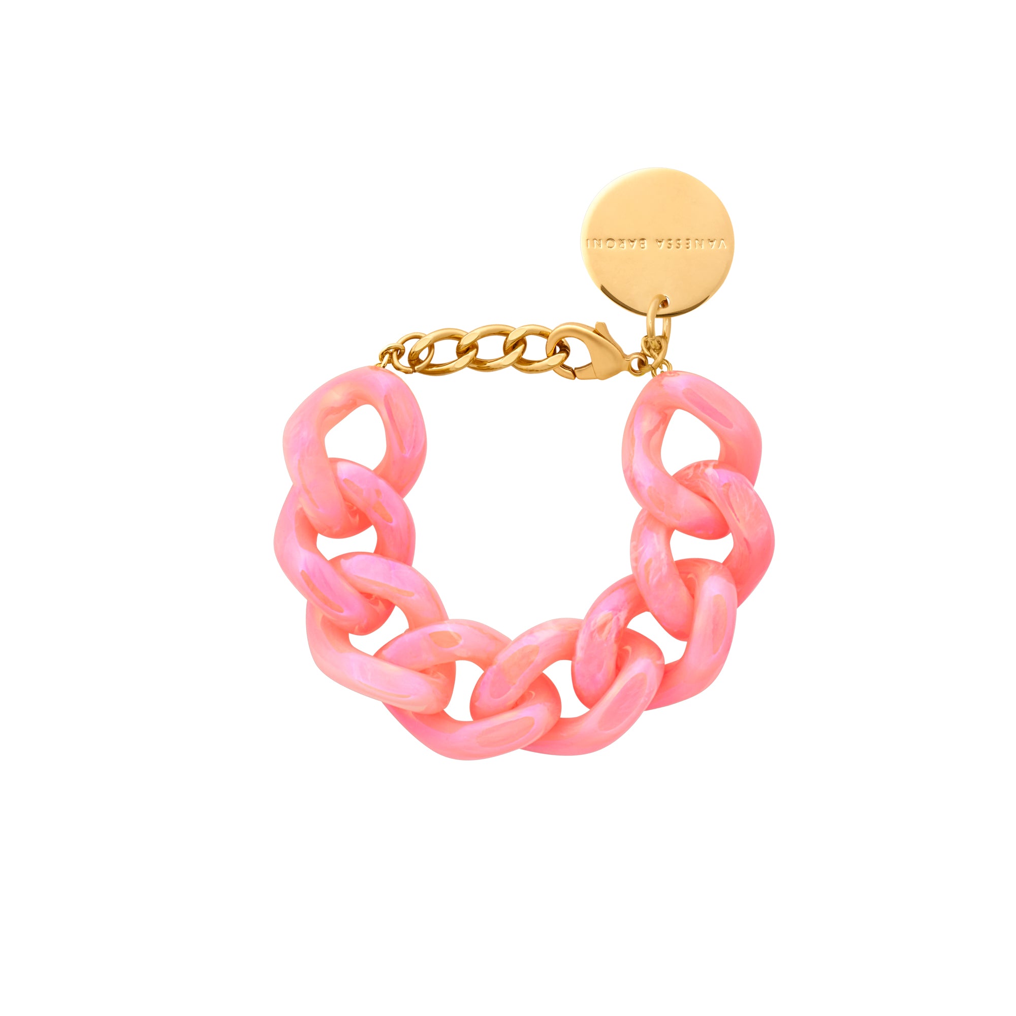 #color_Iridescent Neon Pink Marble