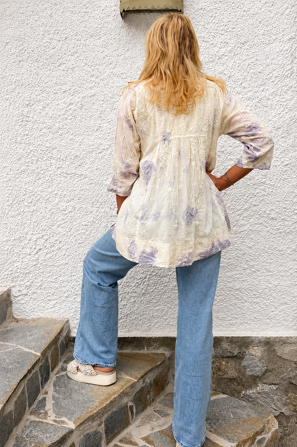 Anita Top Cava Blue