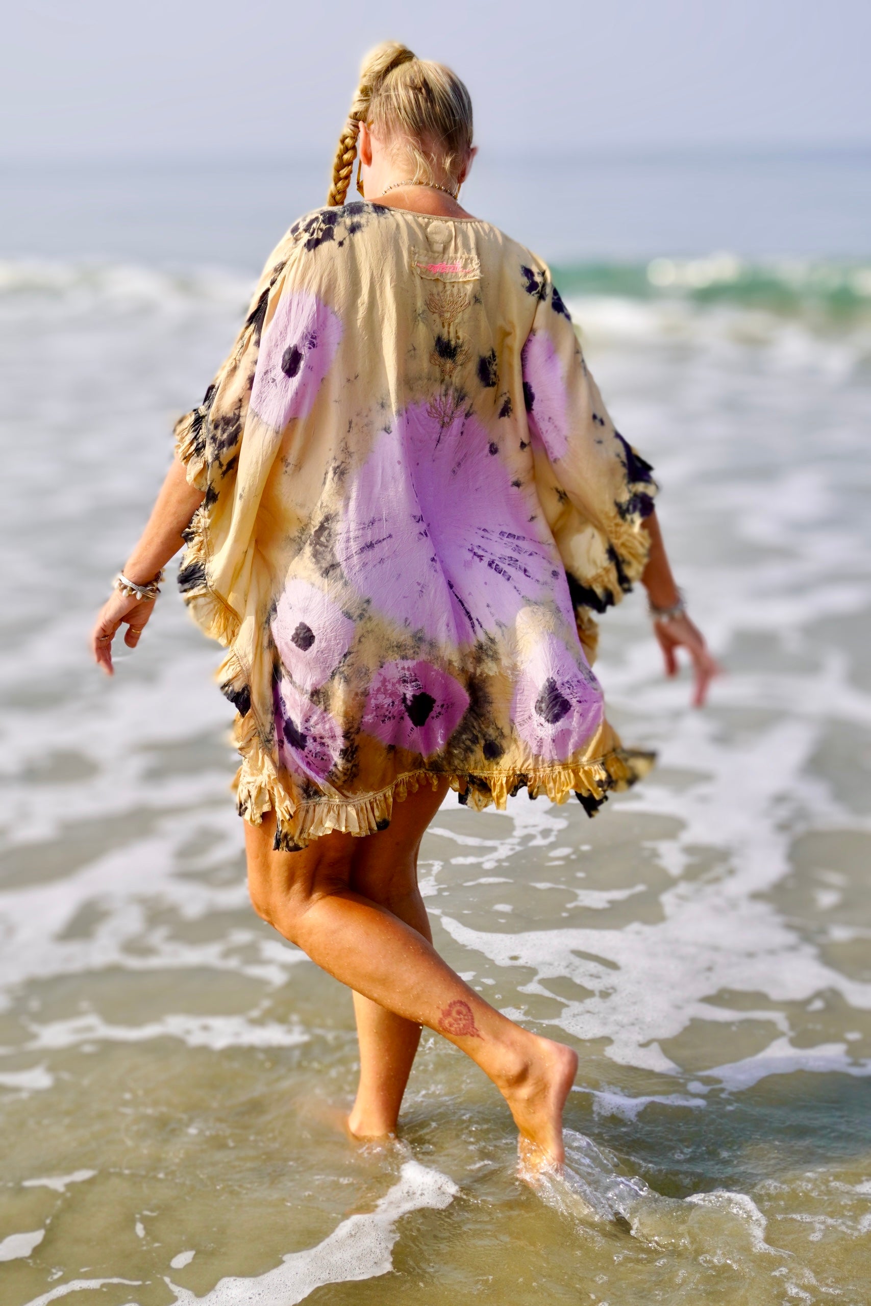 Fami Kaftan Fami Beige Lilac
