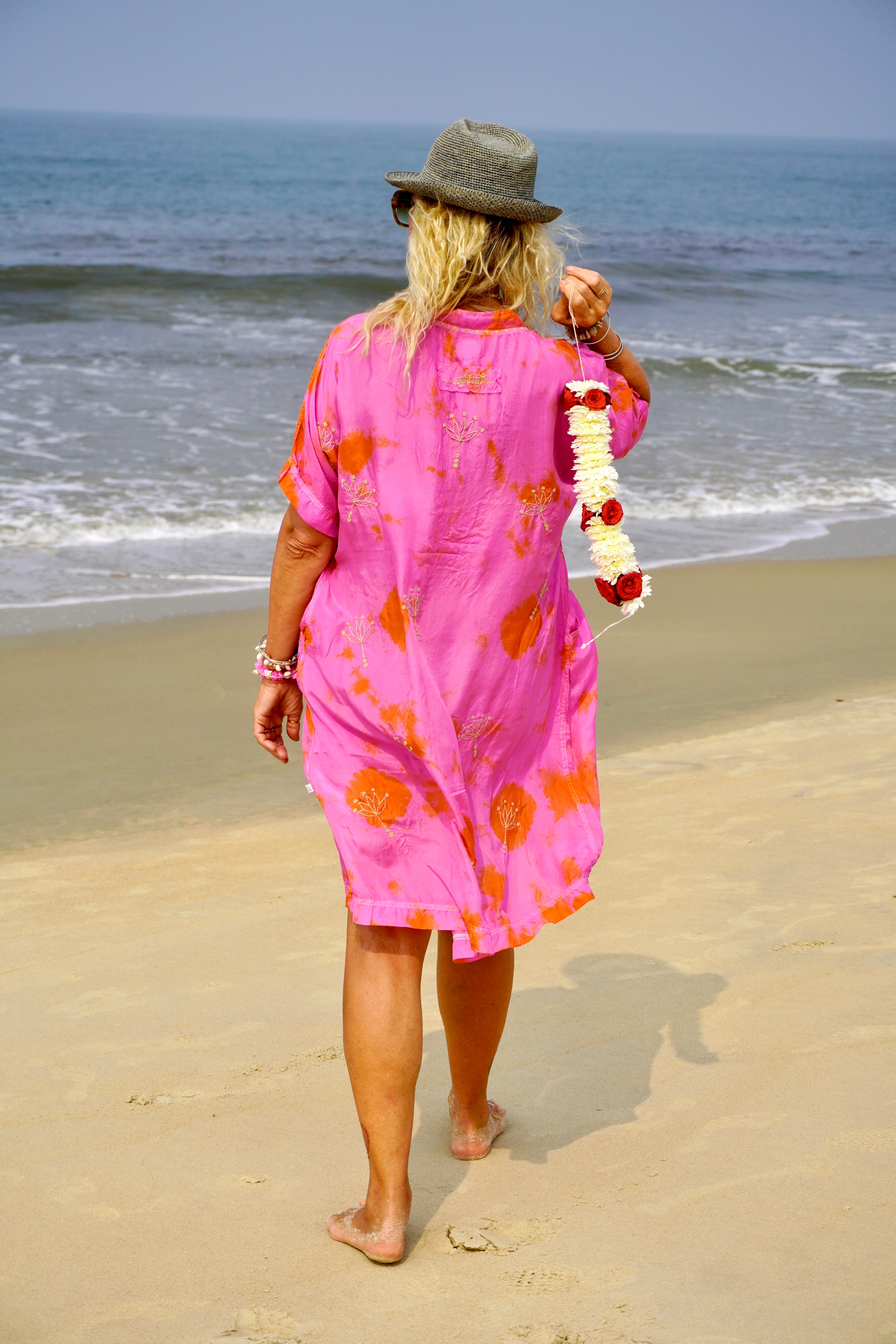 Vanessa Dress Lotus Pink Orange