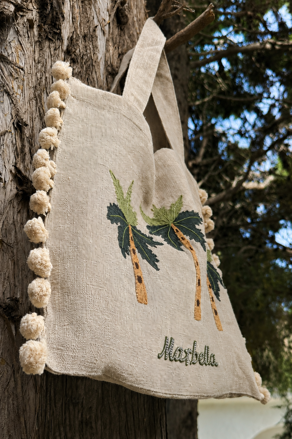 Marbella Palm Bag