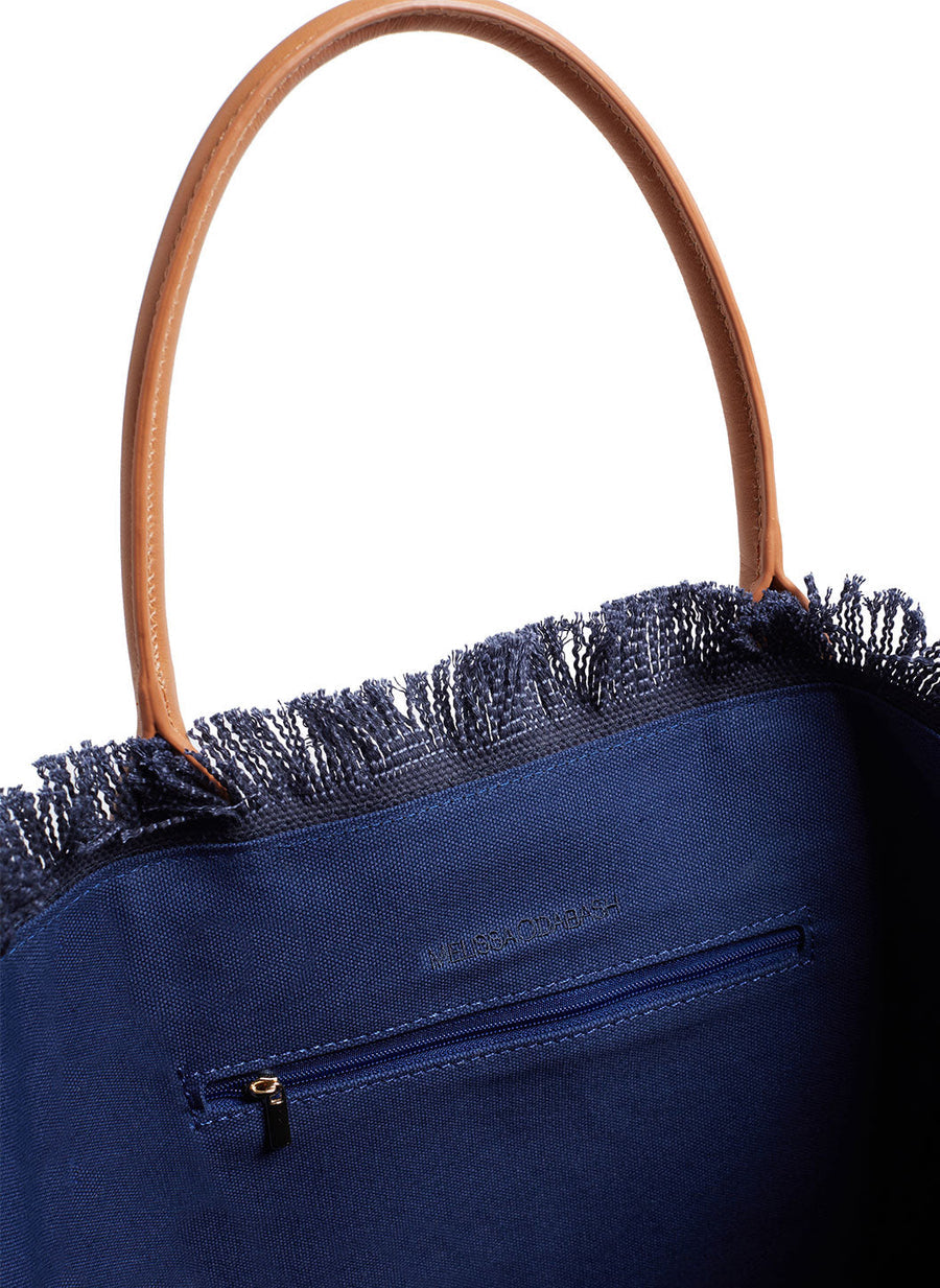 Cap Ferrat Navy Tote