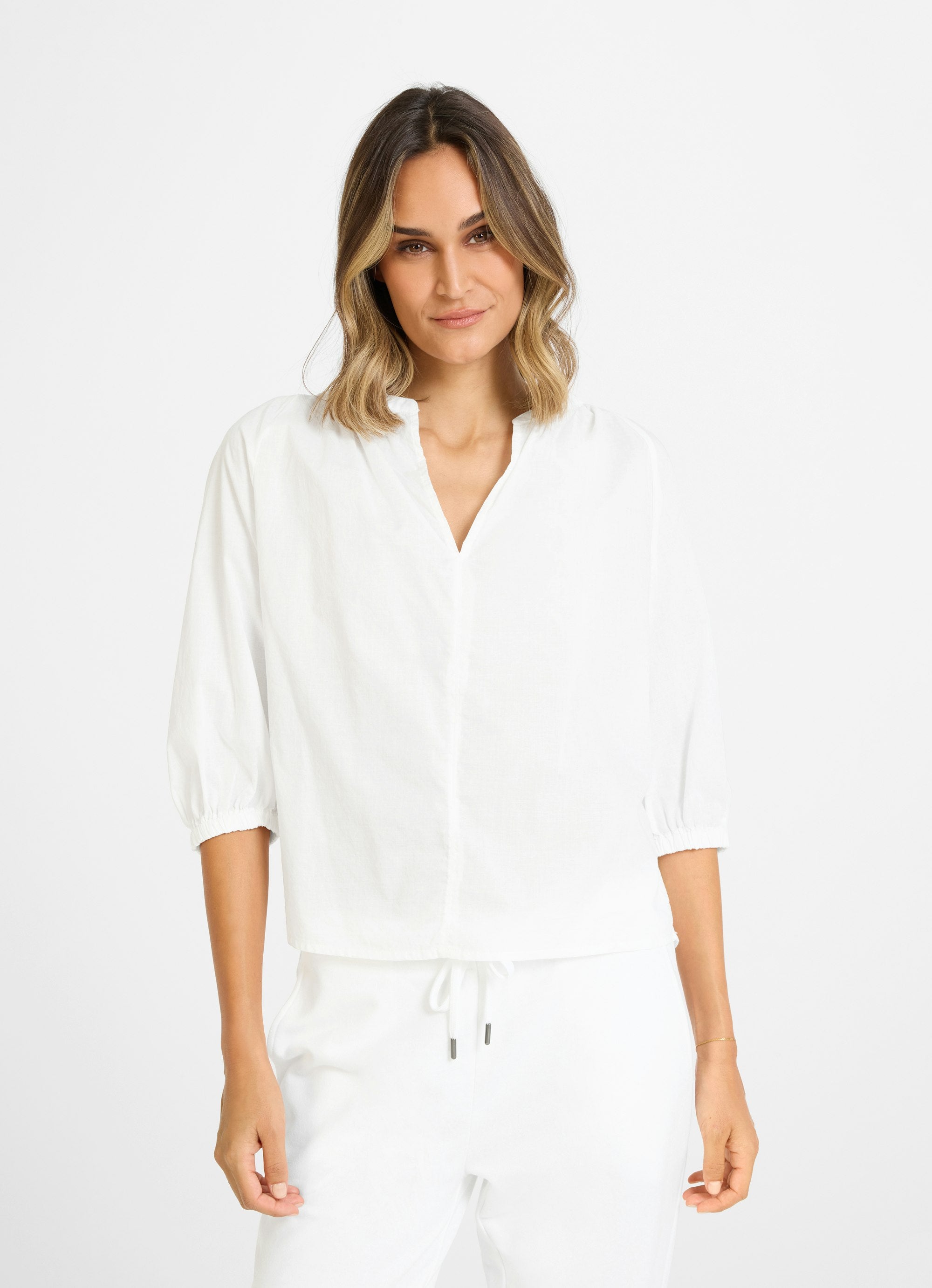 Auri Blouse White