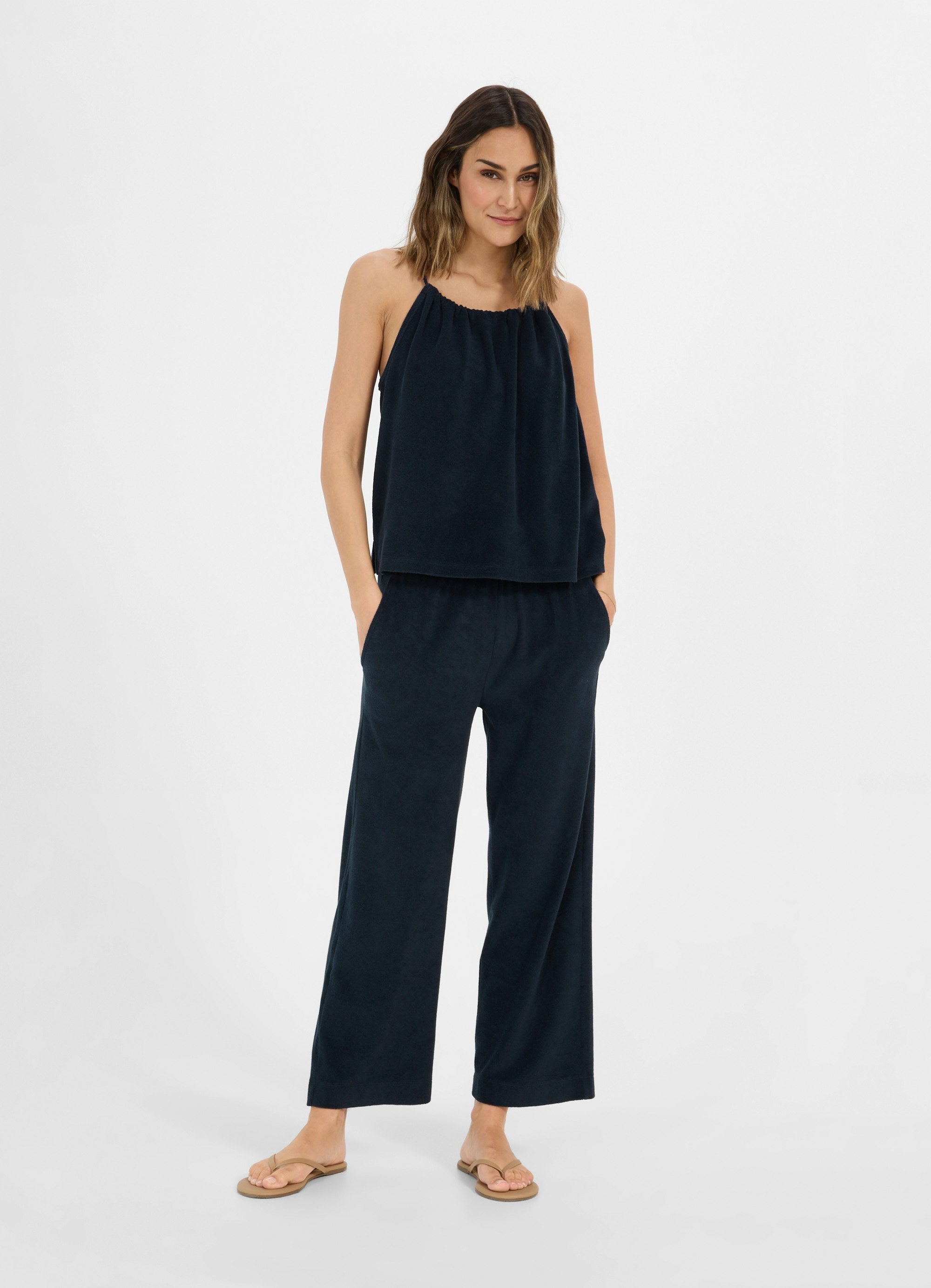 Floretta Top Navy