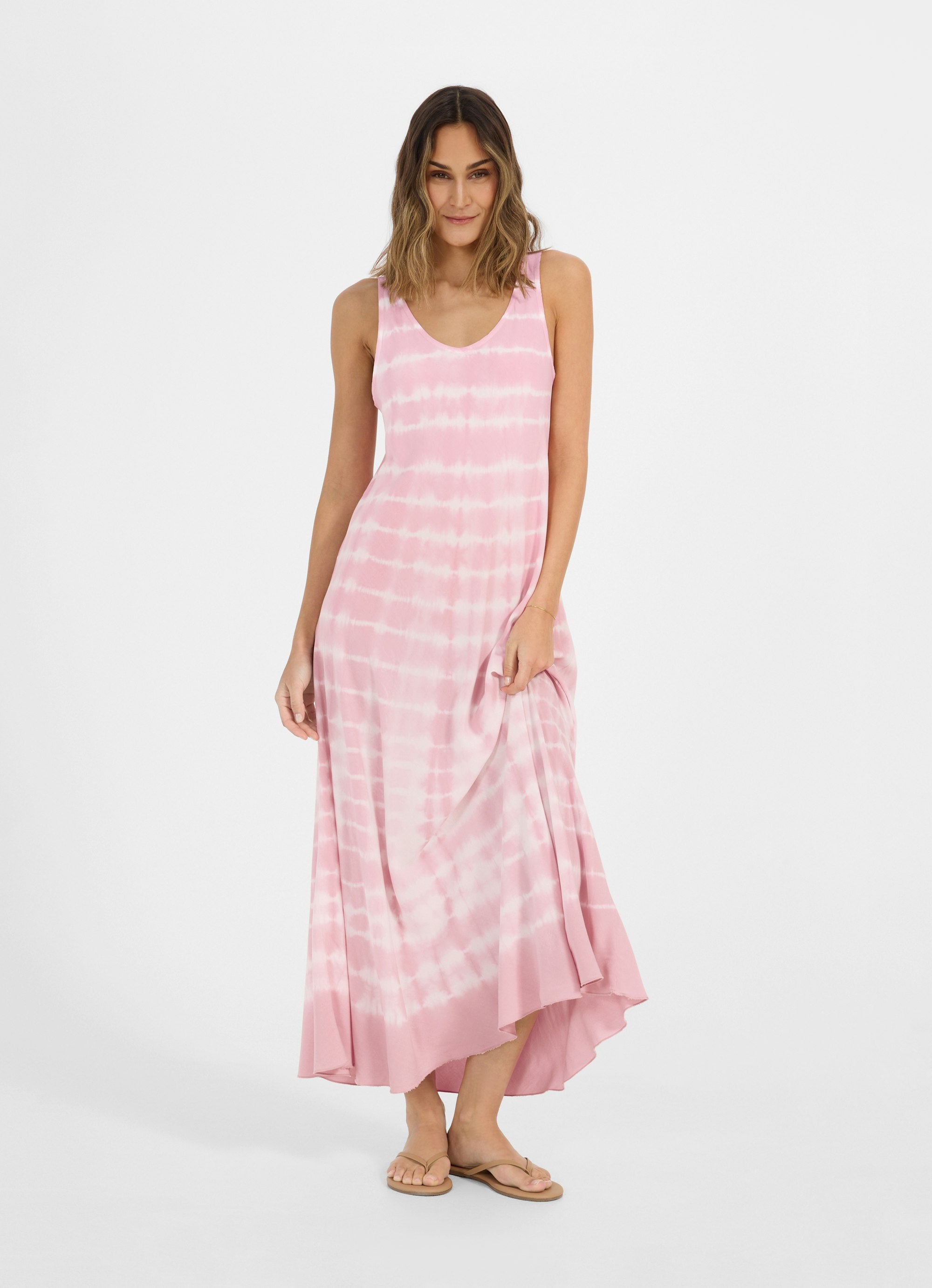 Jules Dress Tea Rose