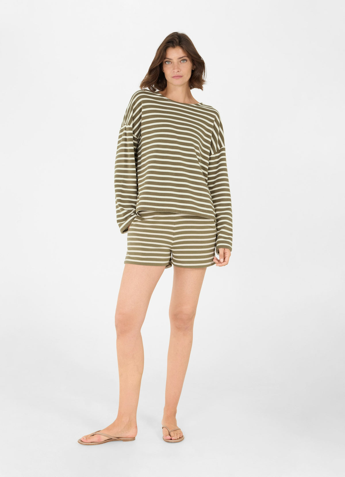 Claire Shorts Burnt Olive