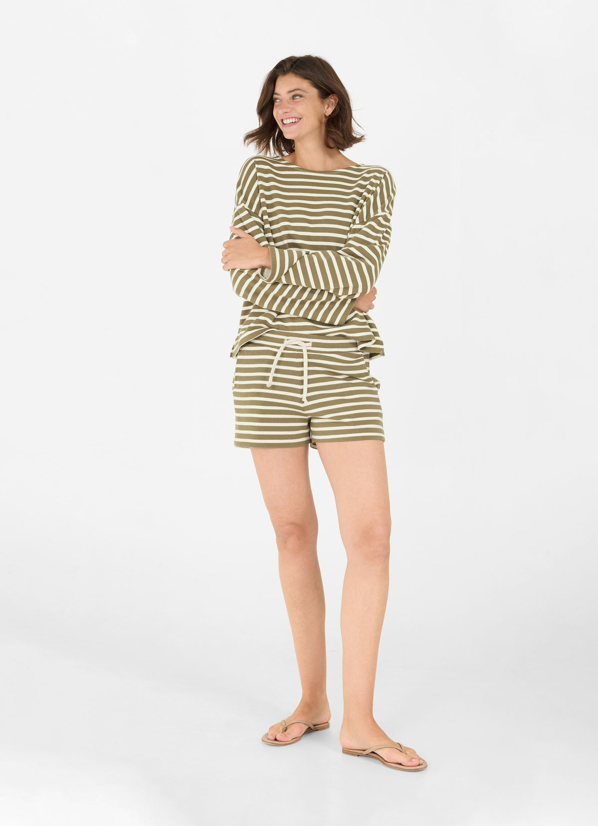 Claire Shorts Burnt Olive