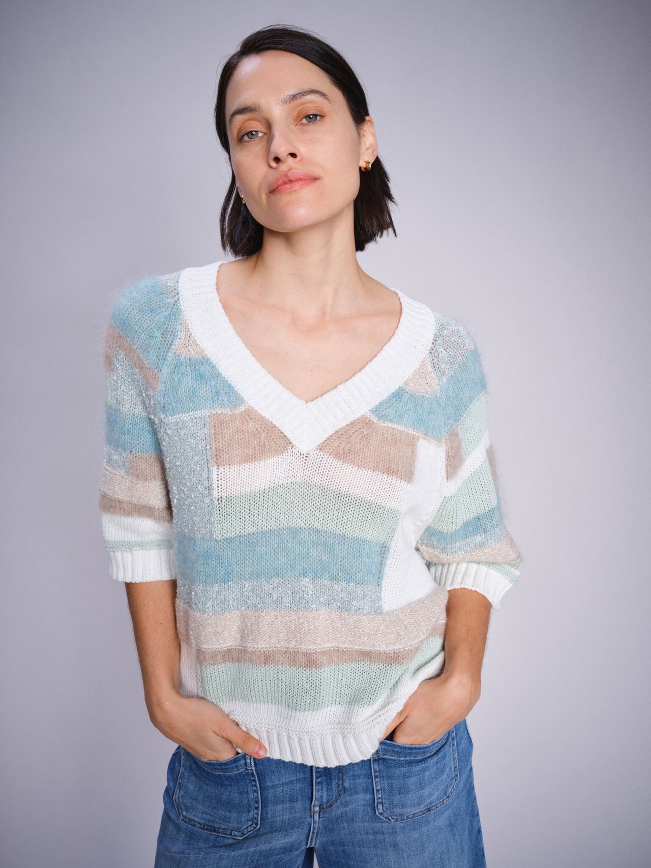 MMDaya SS Patch Knit