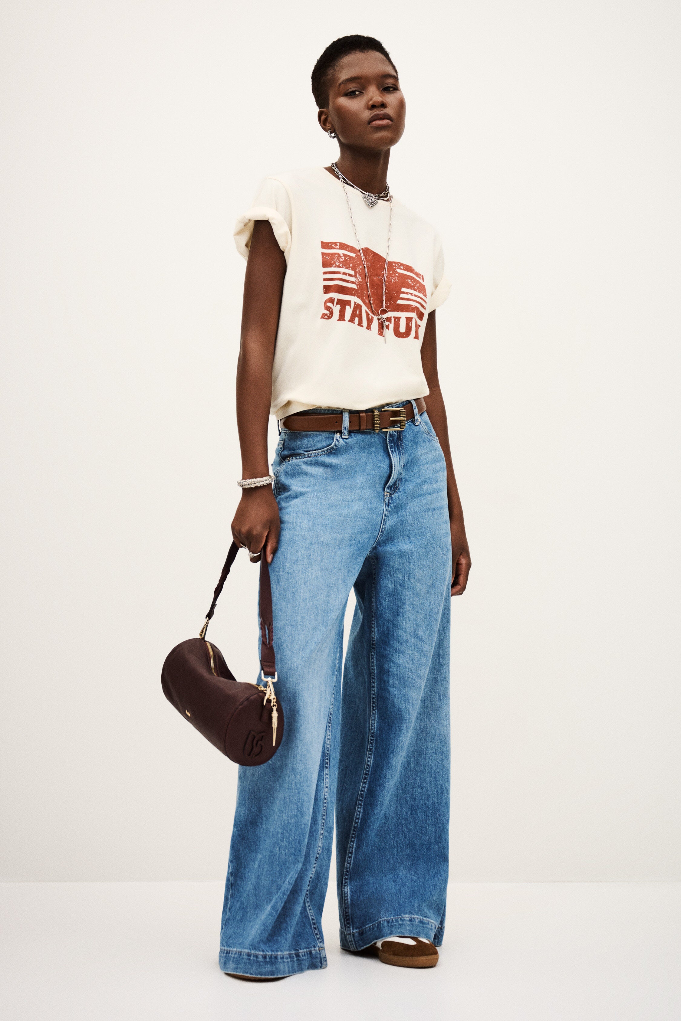 Reese T-shirt Ecru