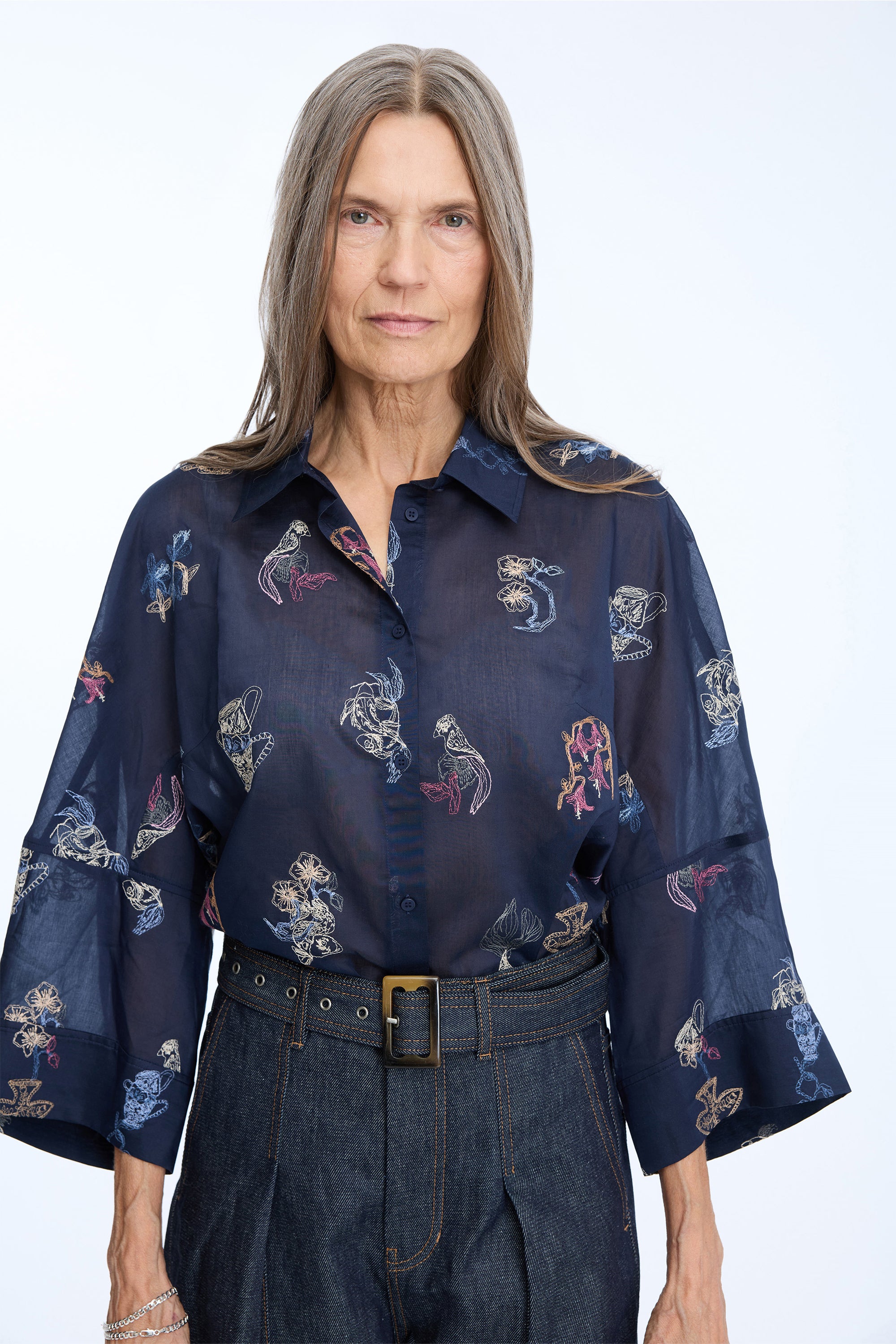Nilsa Top Navy