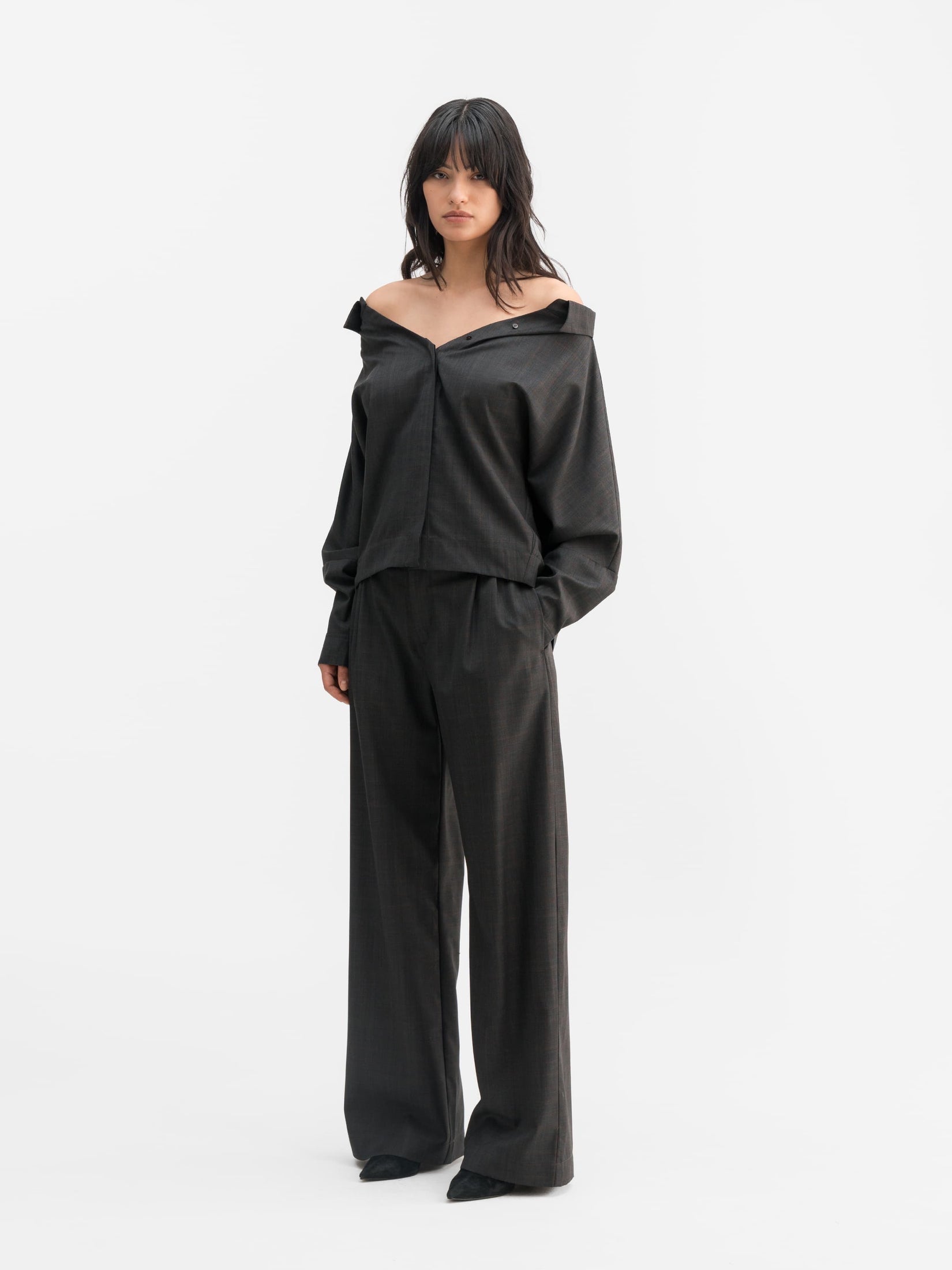Mel Check Trousers