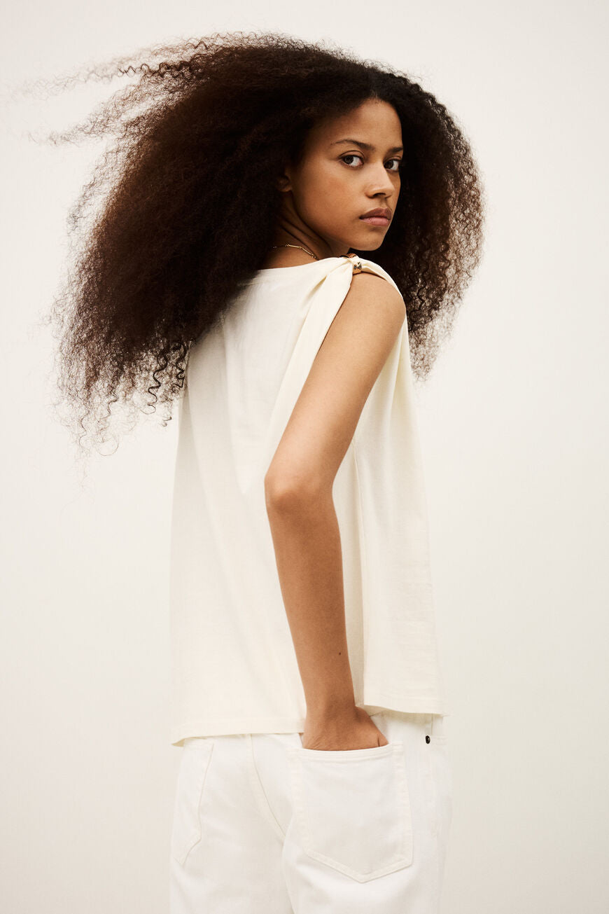Allia T-Shirt Ecru