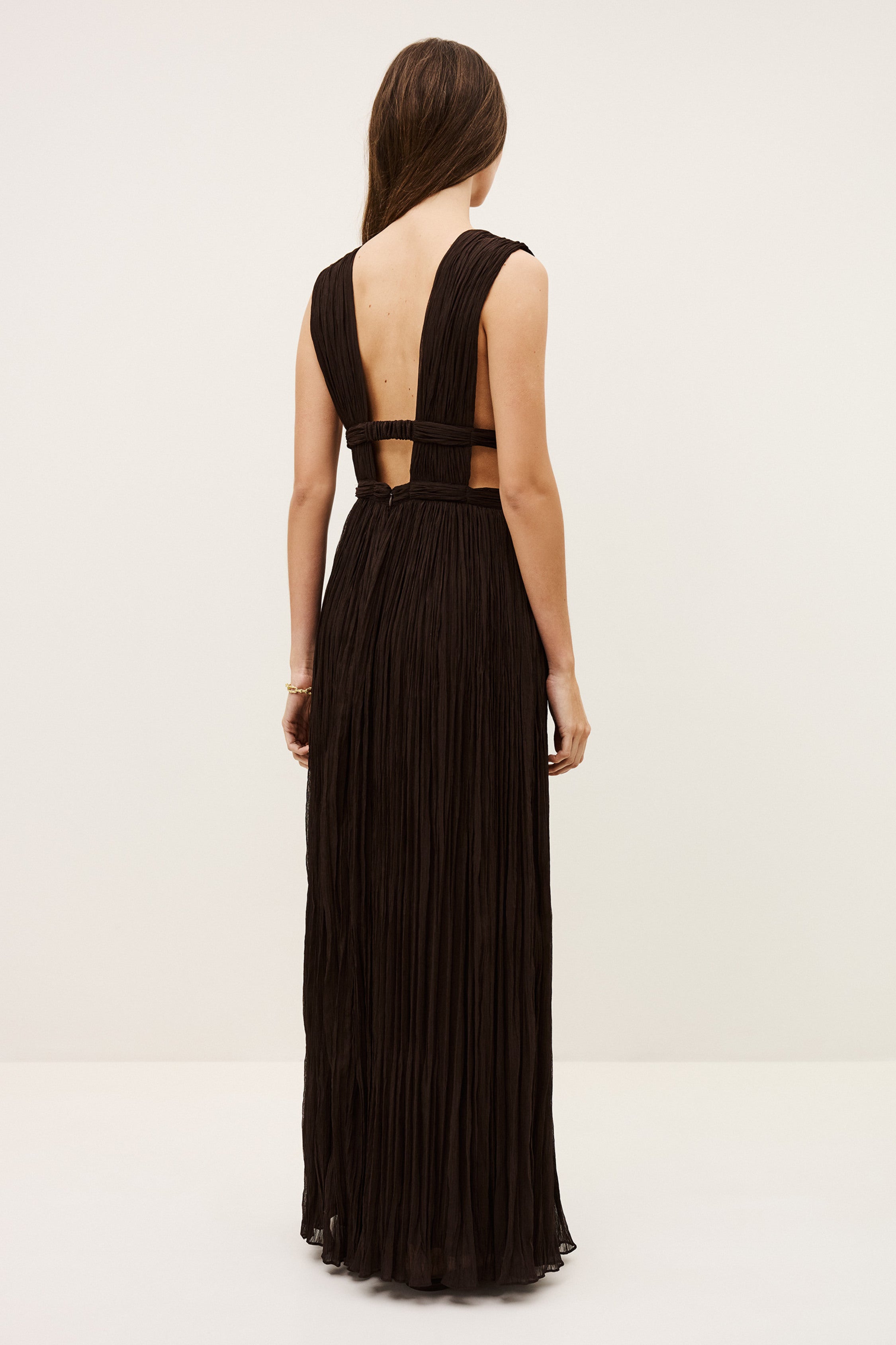 Tania Dress Chocolate