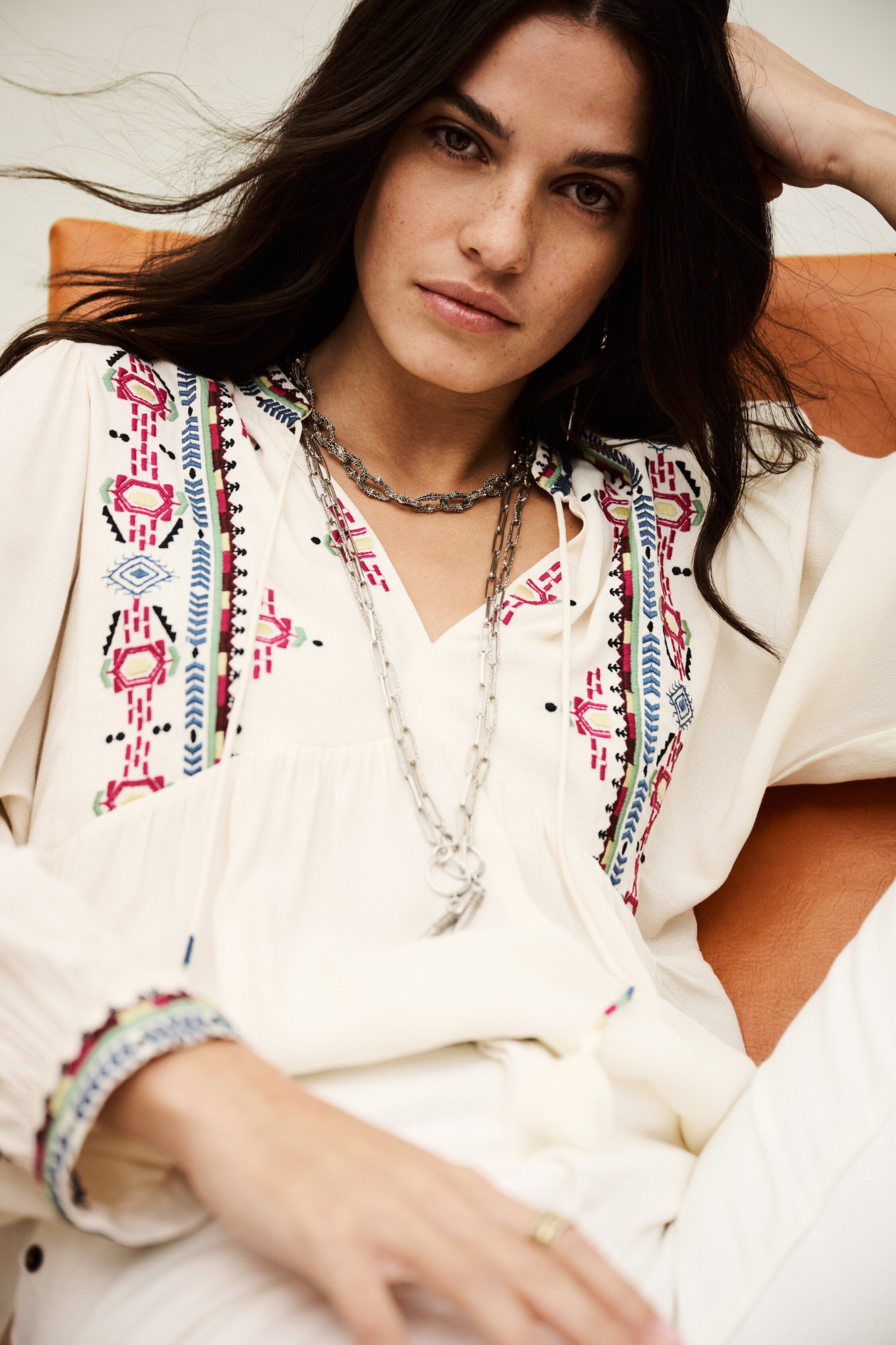 Tilt Blouse Ecru