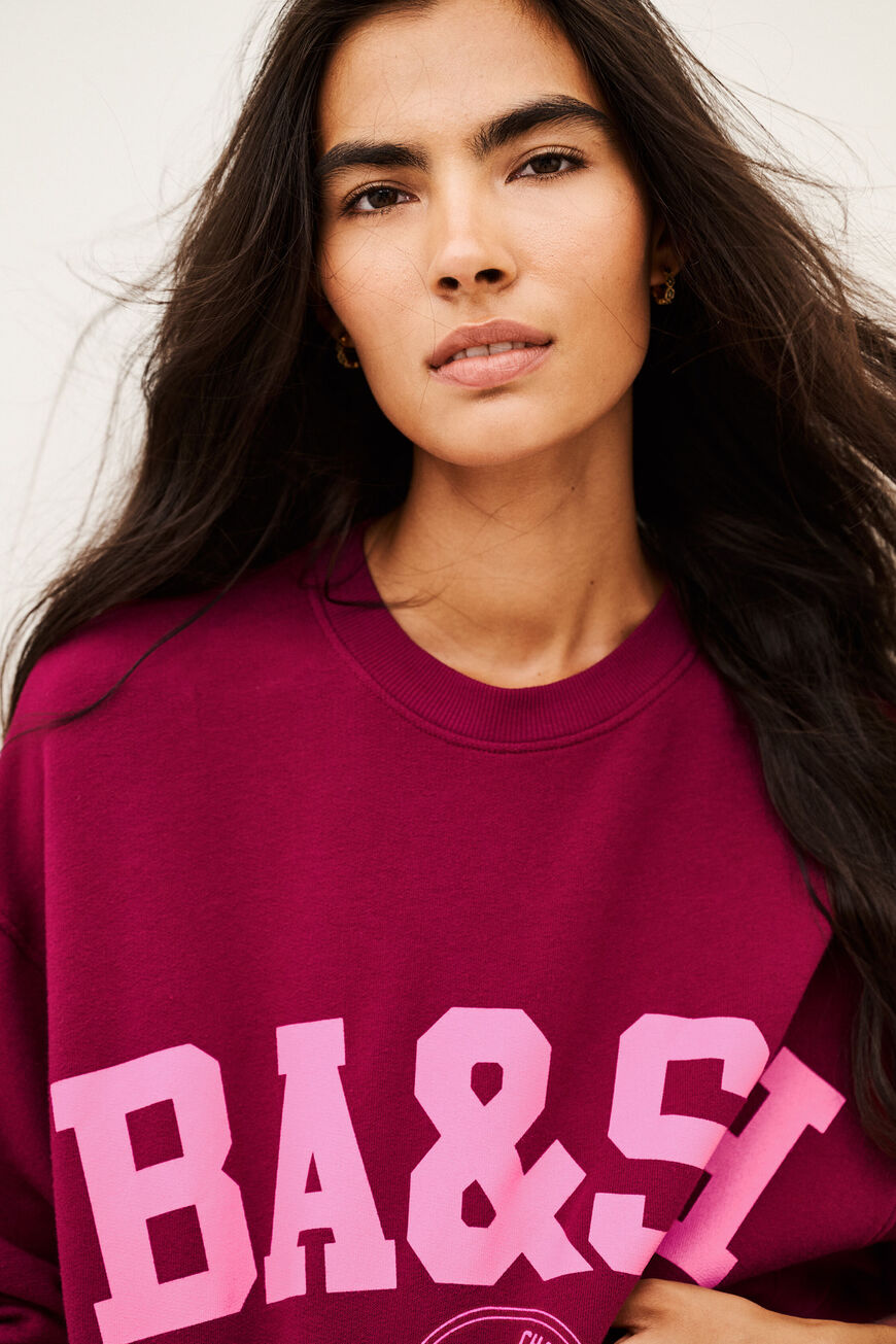 Benjamin Sweatshirt Fuchsia