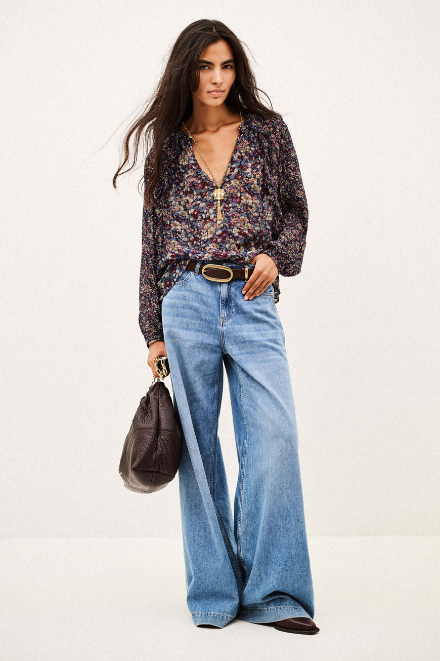 Kross Blouse Blue