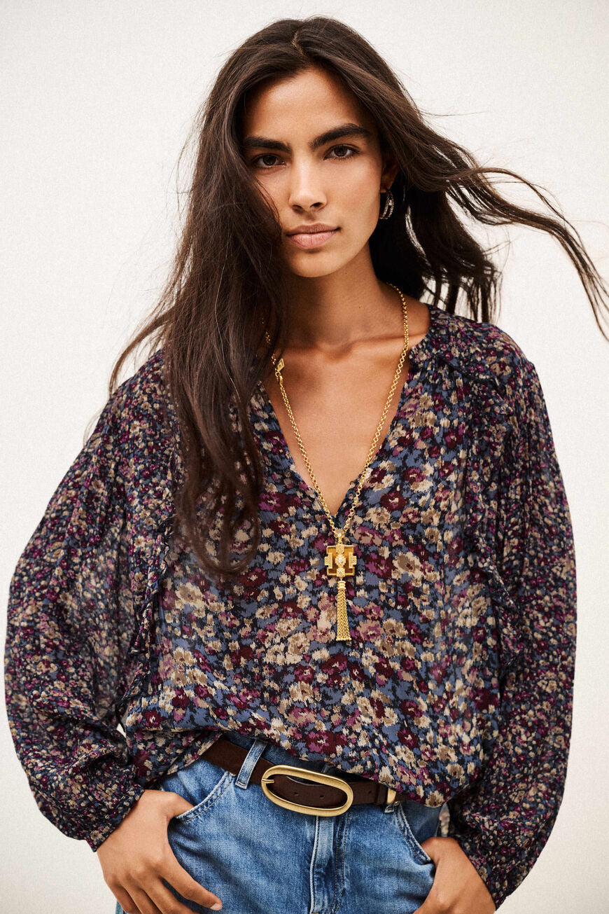 Kross Blouse Blue