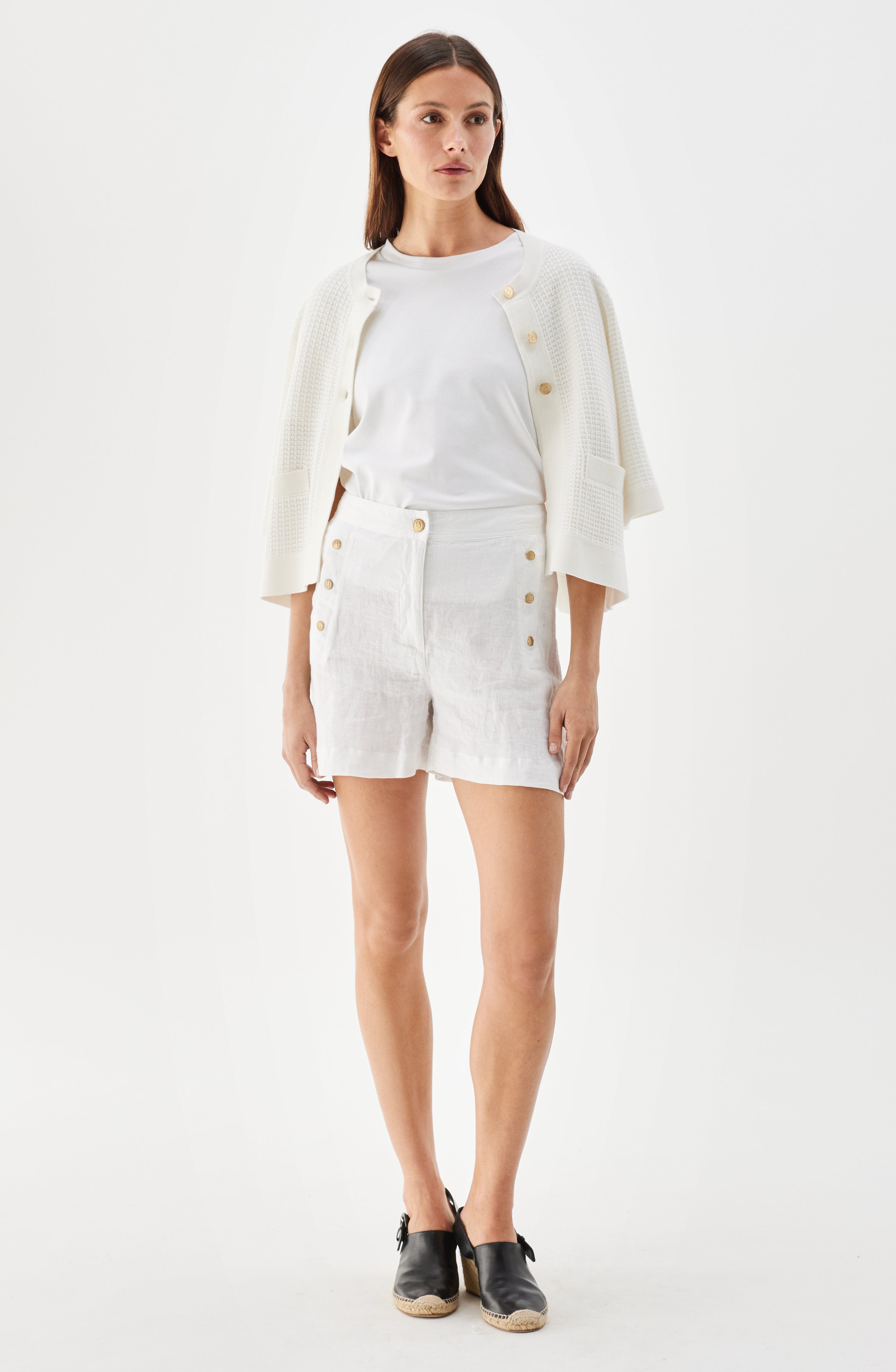 Pixie Shorts White