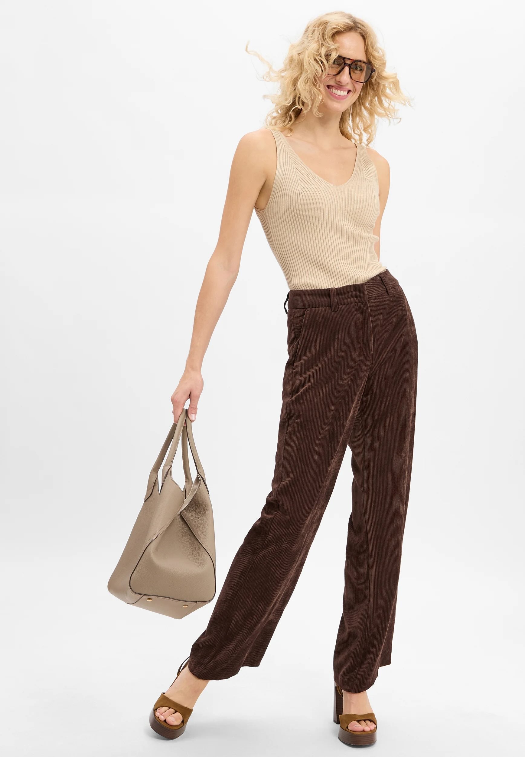 Amelie Trousers Chocolate