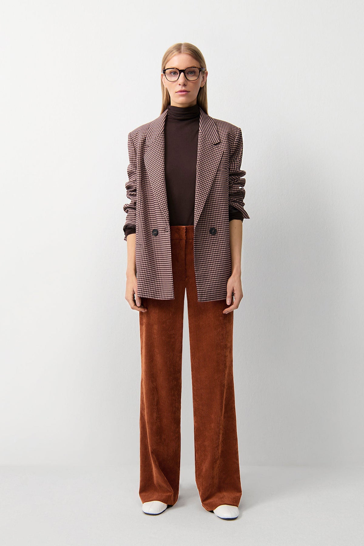 Amelie Trousers Terracotta
