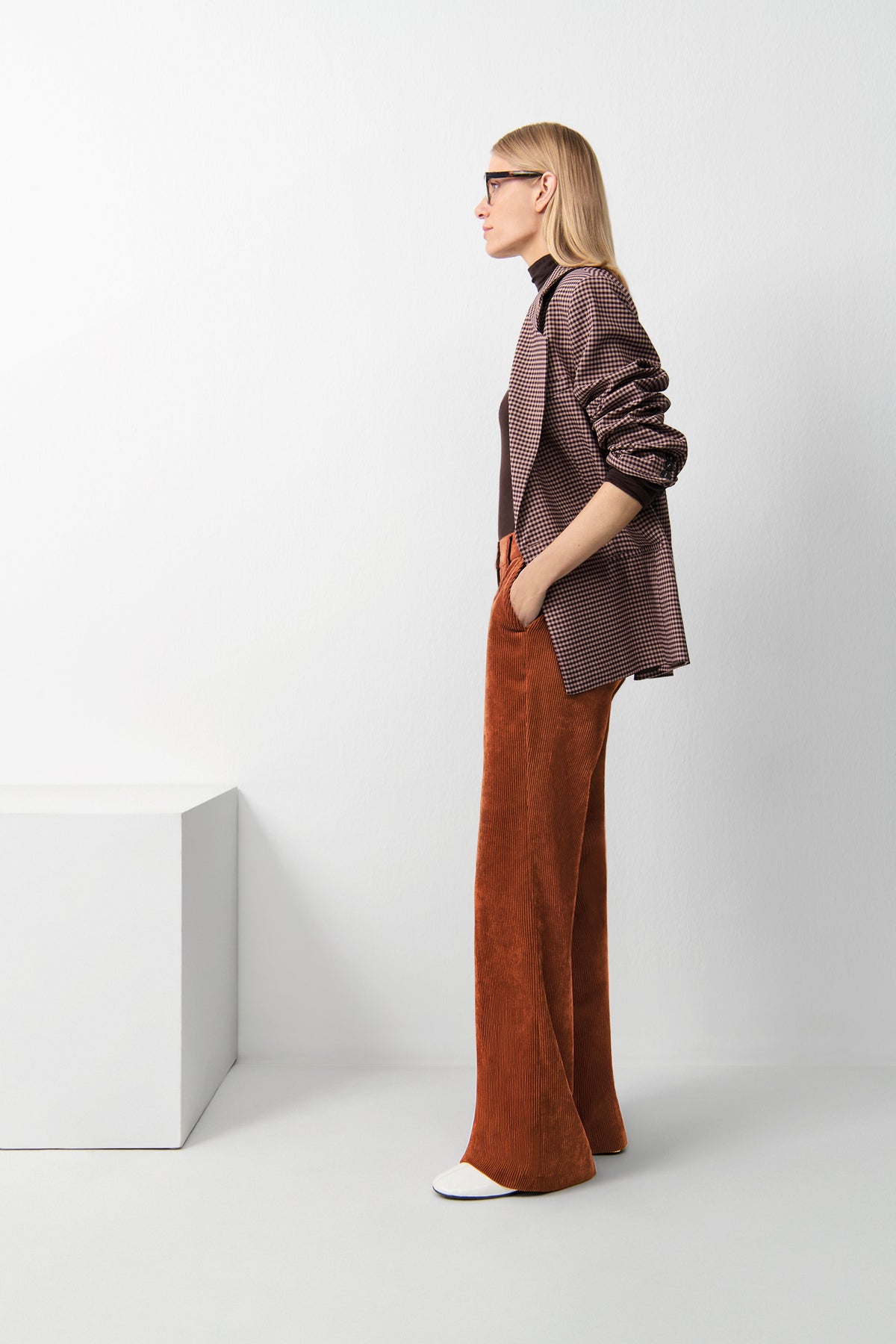 Amelie Trousers Terracotta