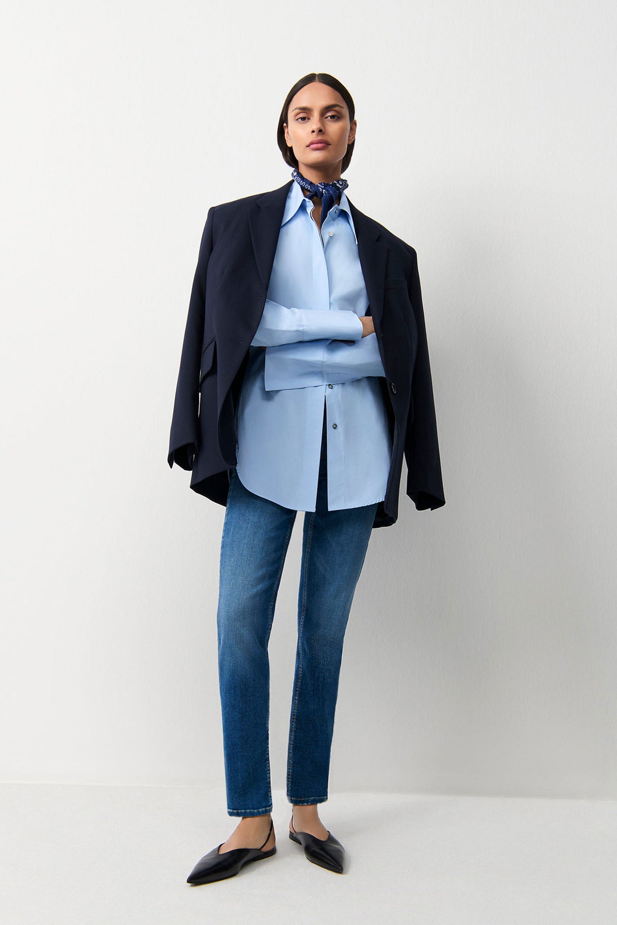 Piper Long Jeans Blue