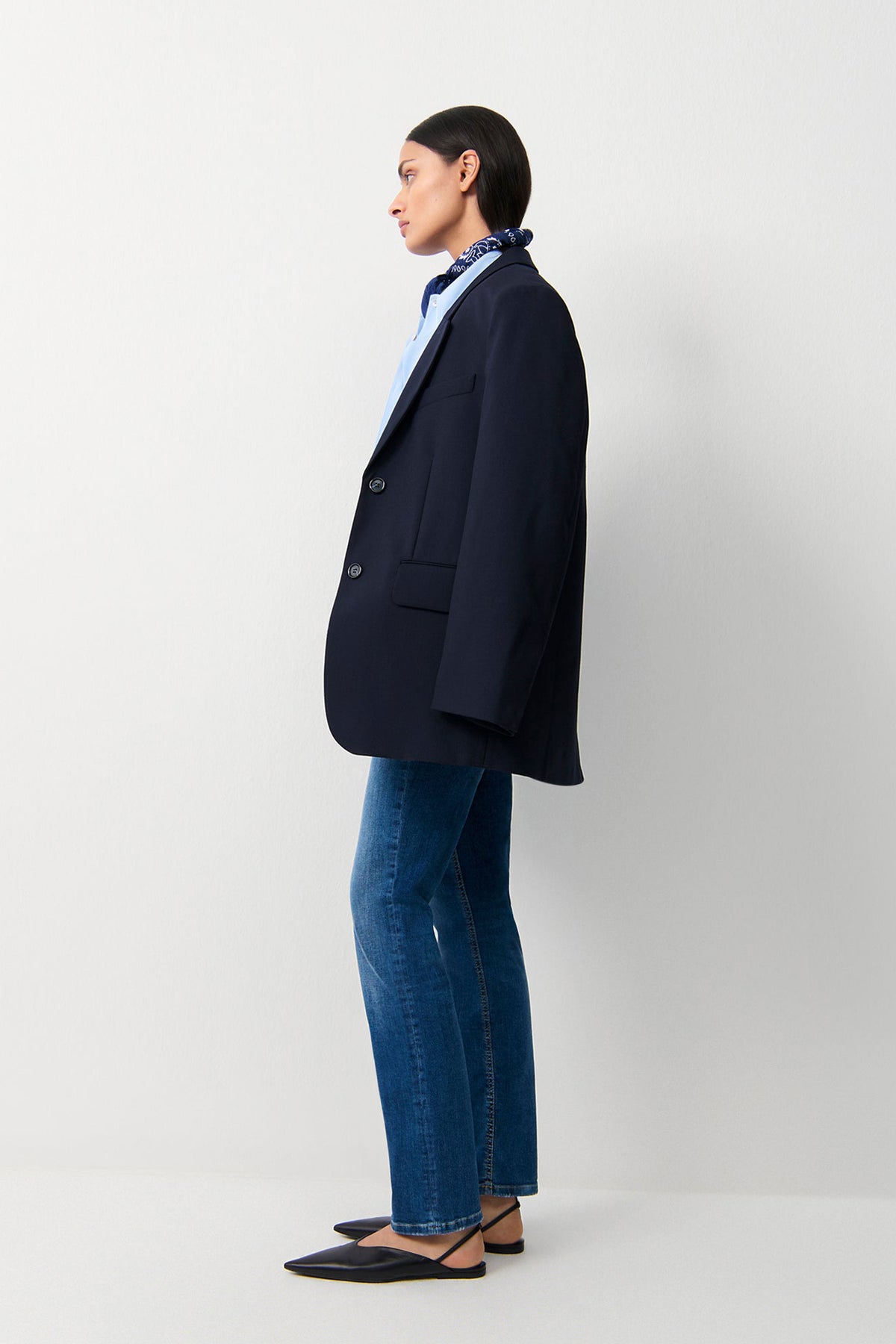 Piper Long Jeans Blue