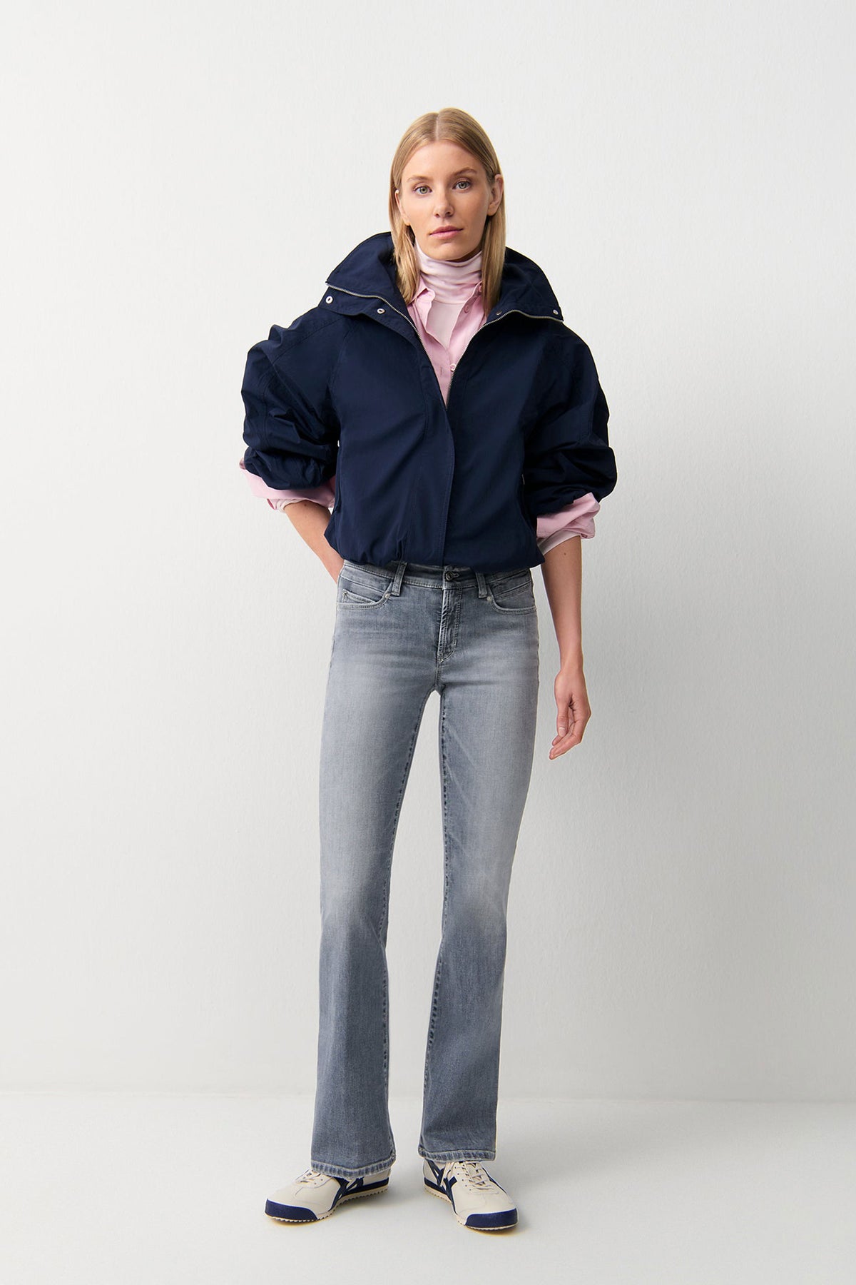 Paris Flared Jeans Grey