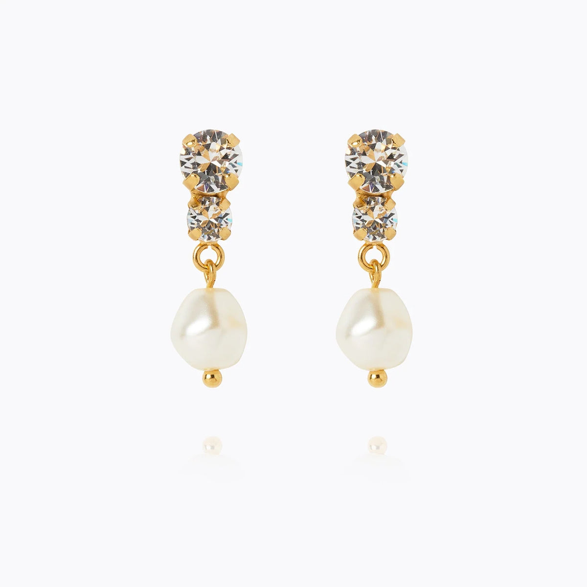 Pearl Wishes Earrings Pearl Crystal