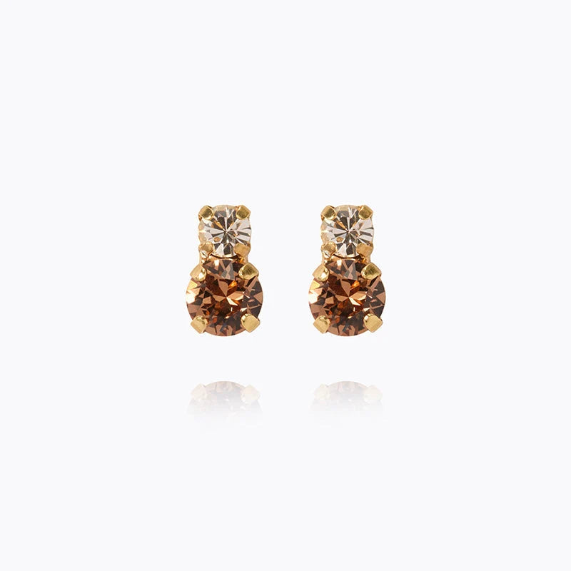 Leah Earrings ReC Topaz Combo