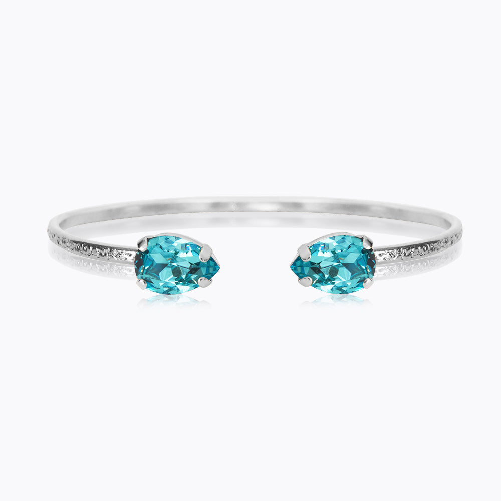 Petite Drop Bracelet Aquamarine