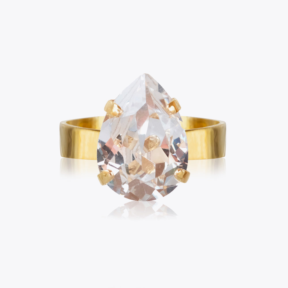 Caroline Svedbom Mini Drop Ring Crystal - Gunnel's Fashion Marbella