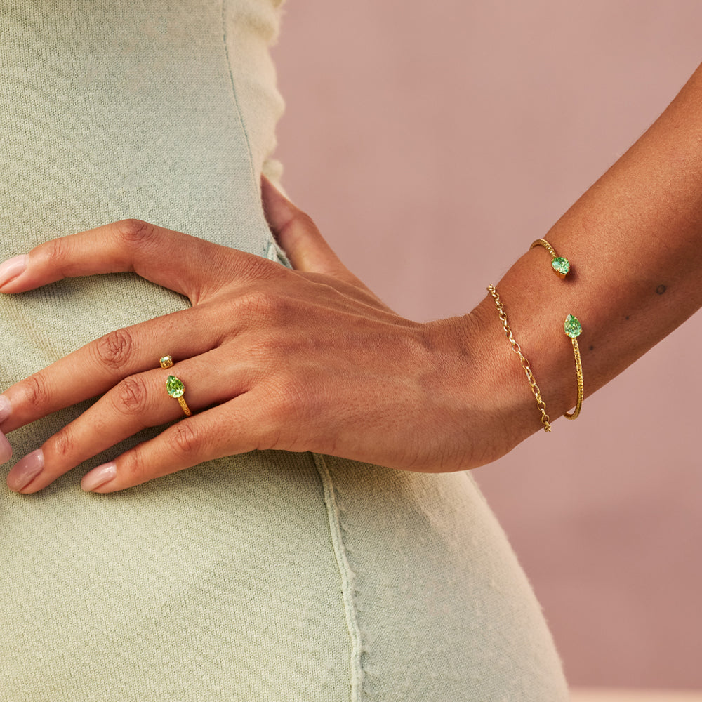 Amelia Bracelet Recreated Peridot