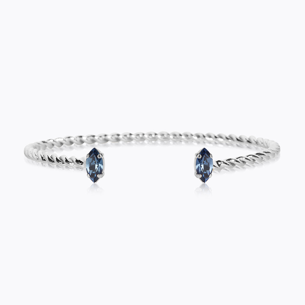 Petite Navette Bracelet Denim Blue
