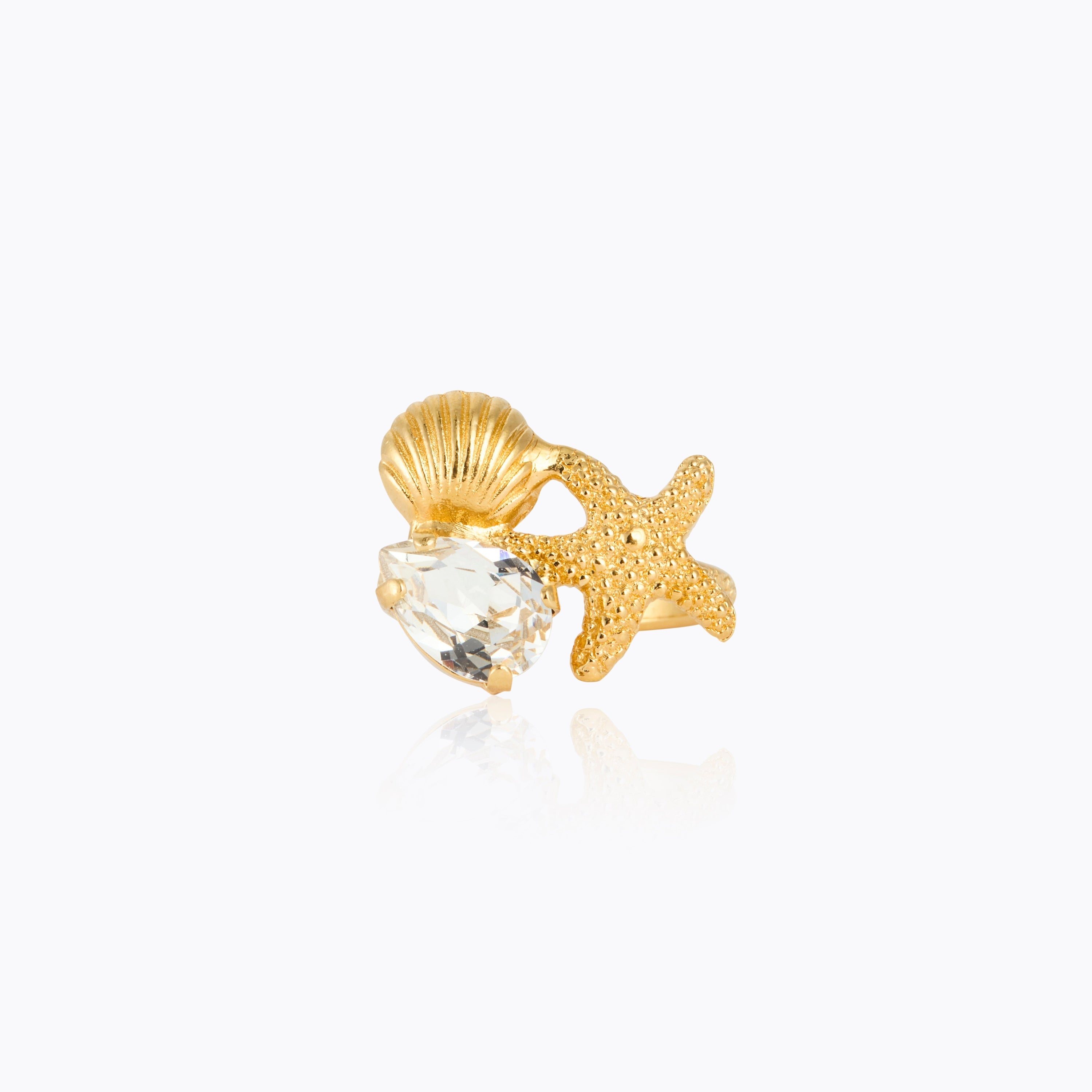 Seascape Ring Crystal